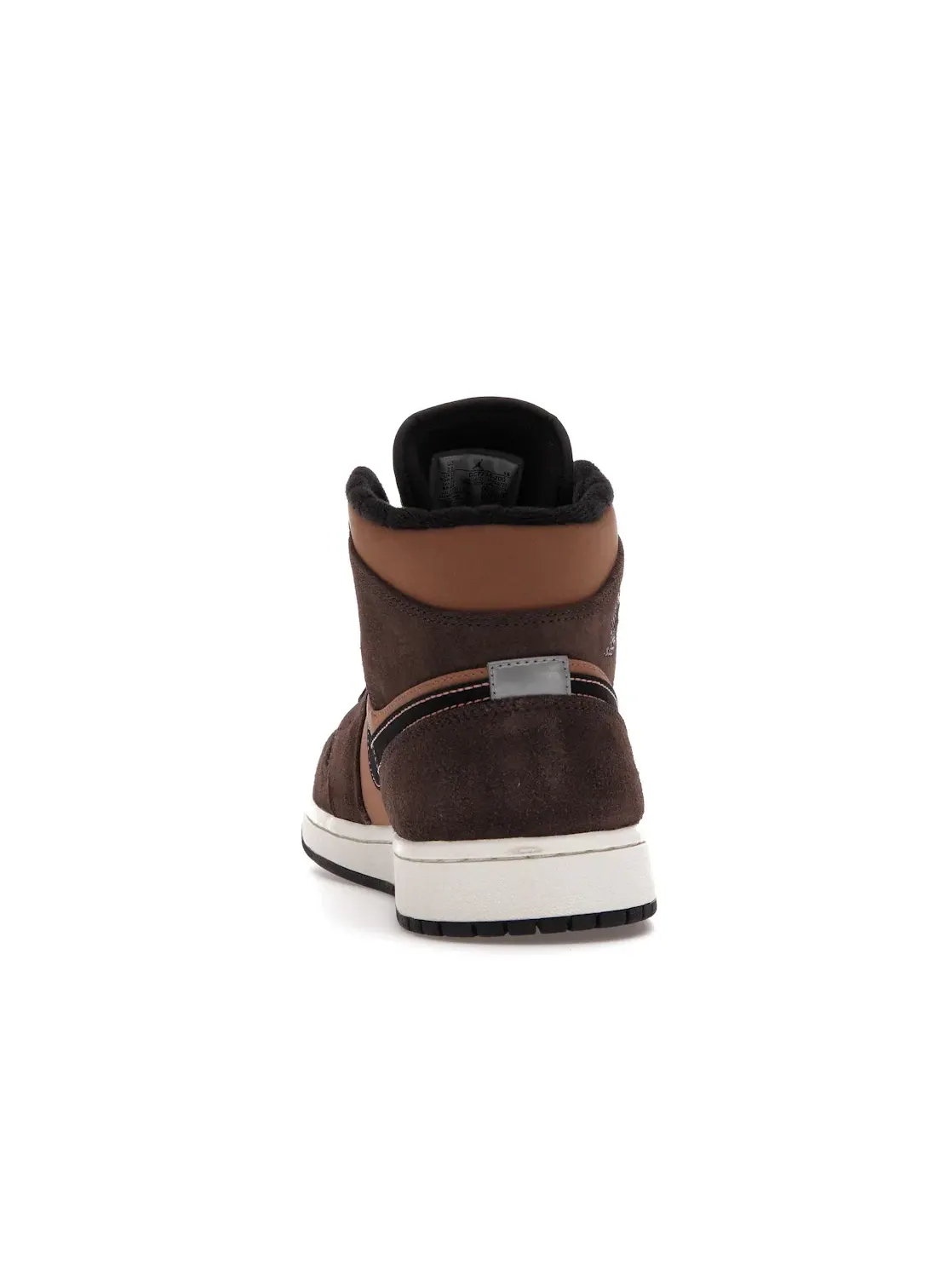 Мужские кроссовки с замшевыми вставками Jordan 1 Mid SE Jordan — изображение 4 из 4, темный/коричневый/черный