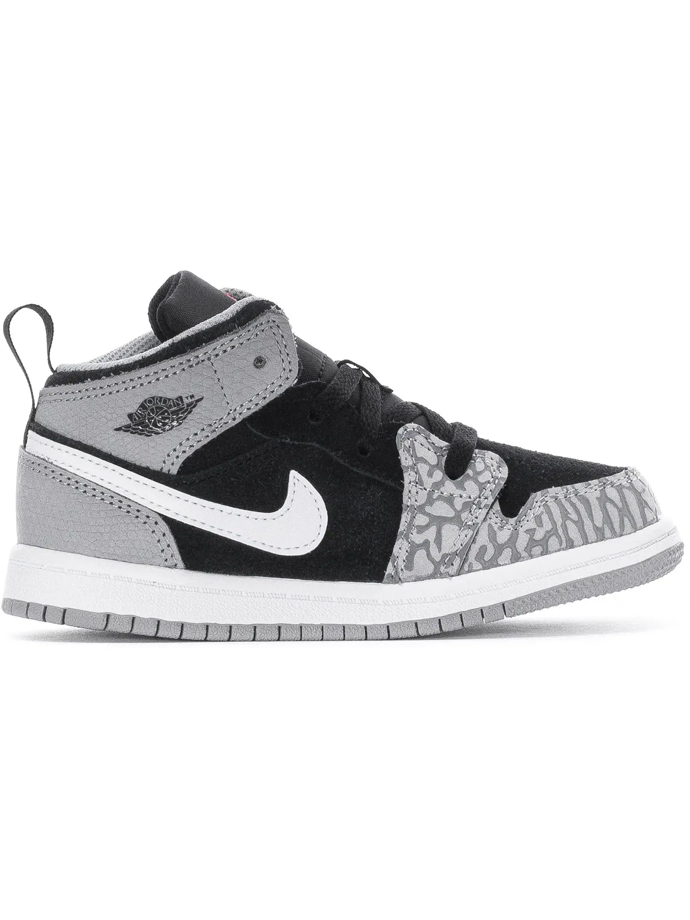 Детские кроссовки Lifestyle с принтом Jordan 1 Mid Elephant Print Jordan — изображение 1 из 1