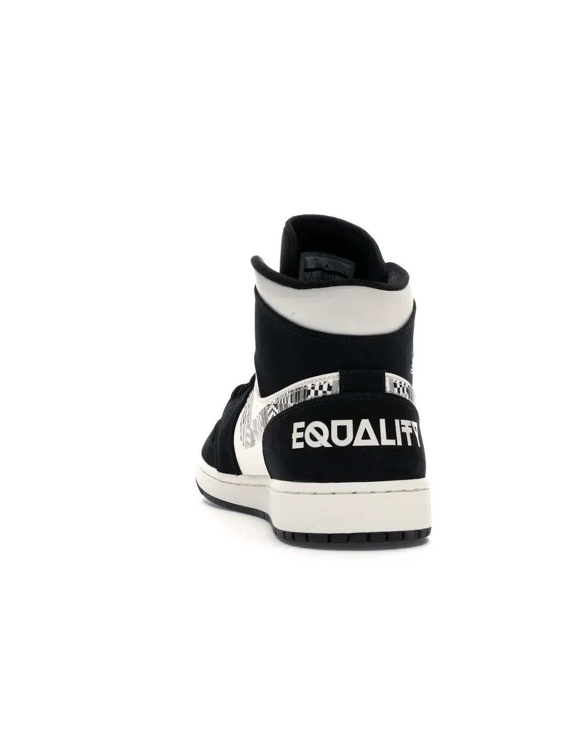 Мужские кроссовки Lifestyle Jordan 1 Mid — изображение 4 из 4, черный/черный--серый