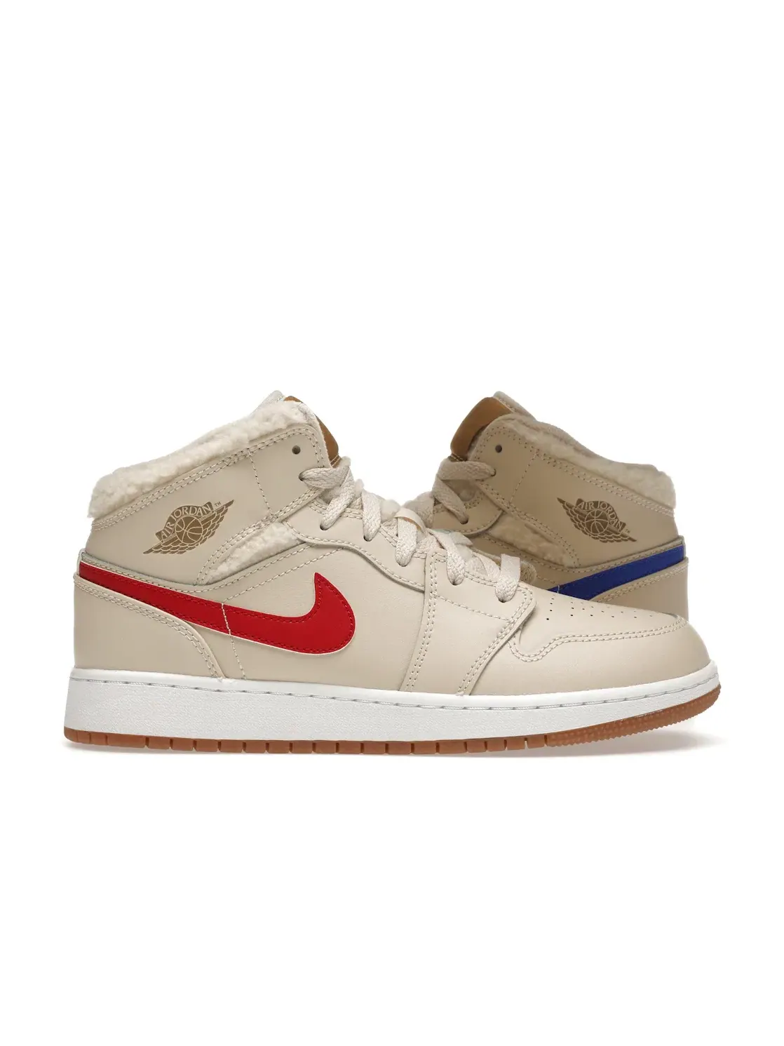 Детские кроссовки Lifestyle с флисовой подкладкой Jordan 1 Mid Utility — изображение 1 из 4