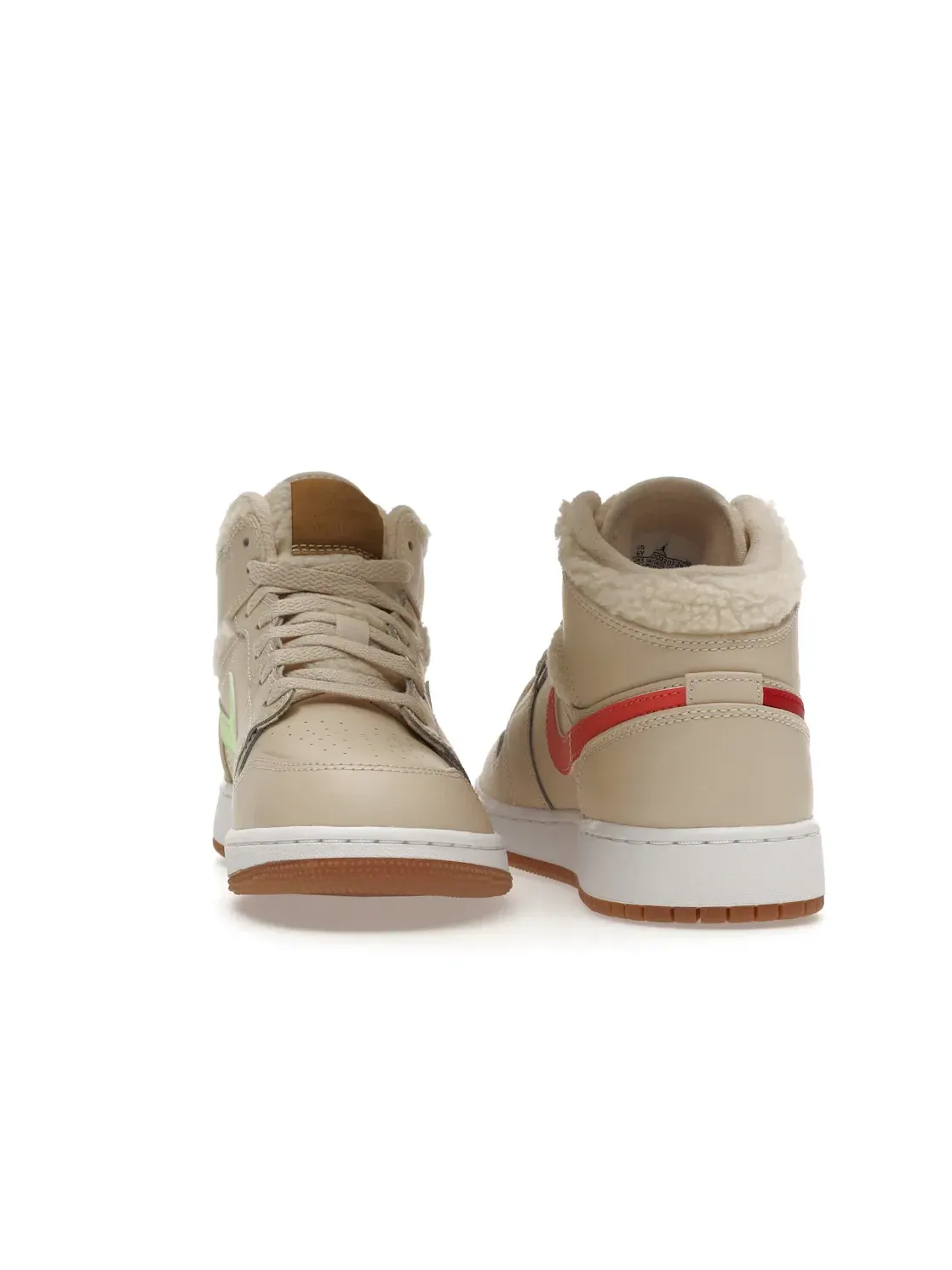 Детские кроссовки Lifestyle с флисовой подкладкой Jordan 1 Mid Utility — изображение 4 из 4