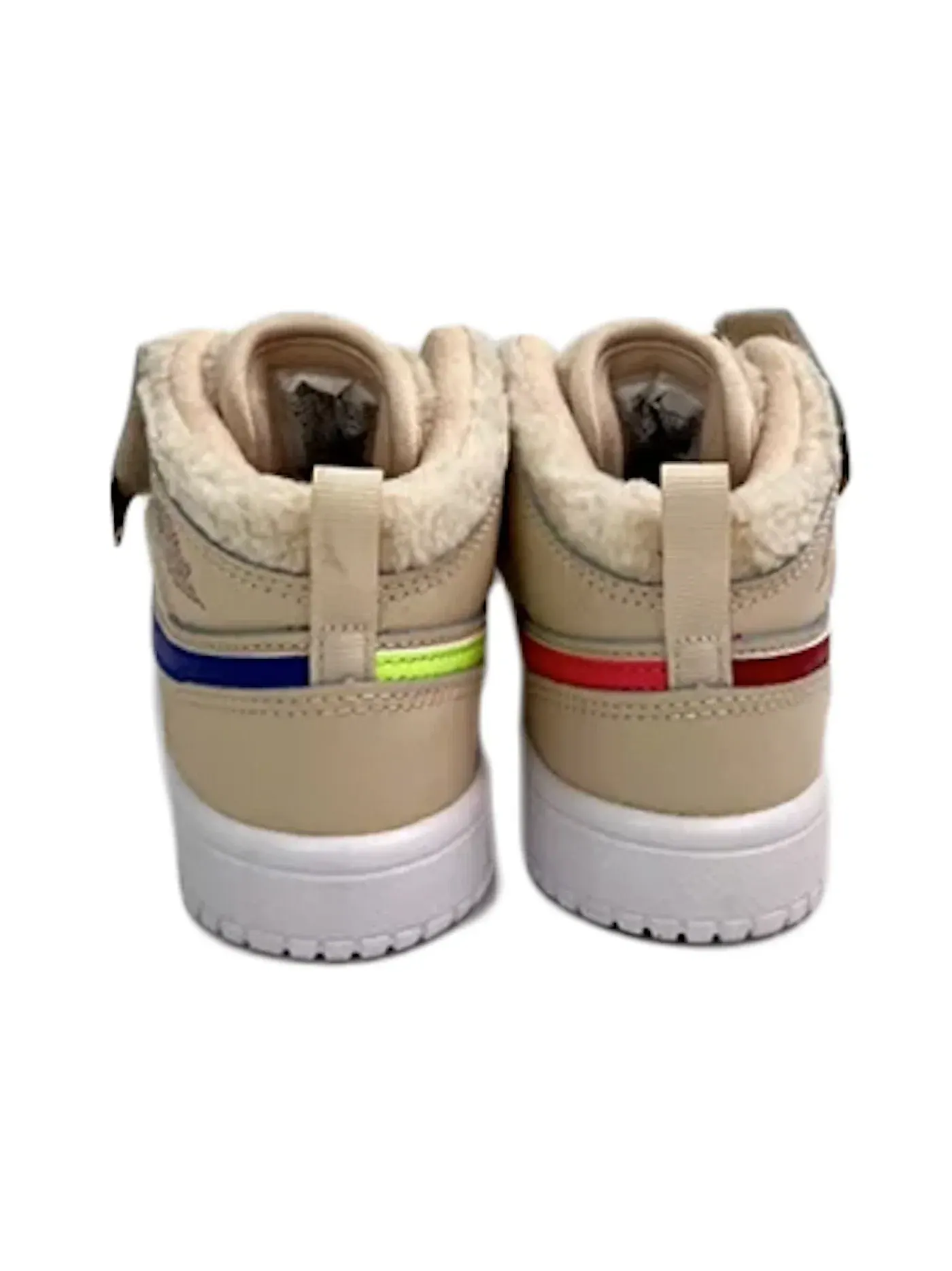 Детские кроссовки с флисом Jordan 1 Mid ALT Utility Jordan — изображение 2 из 2, белый/синий-темный