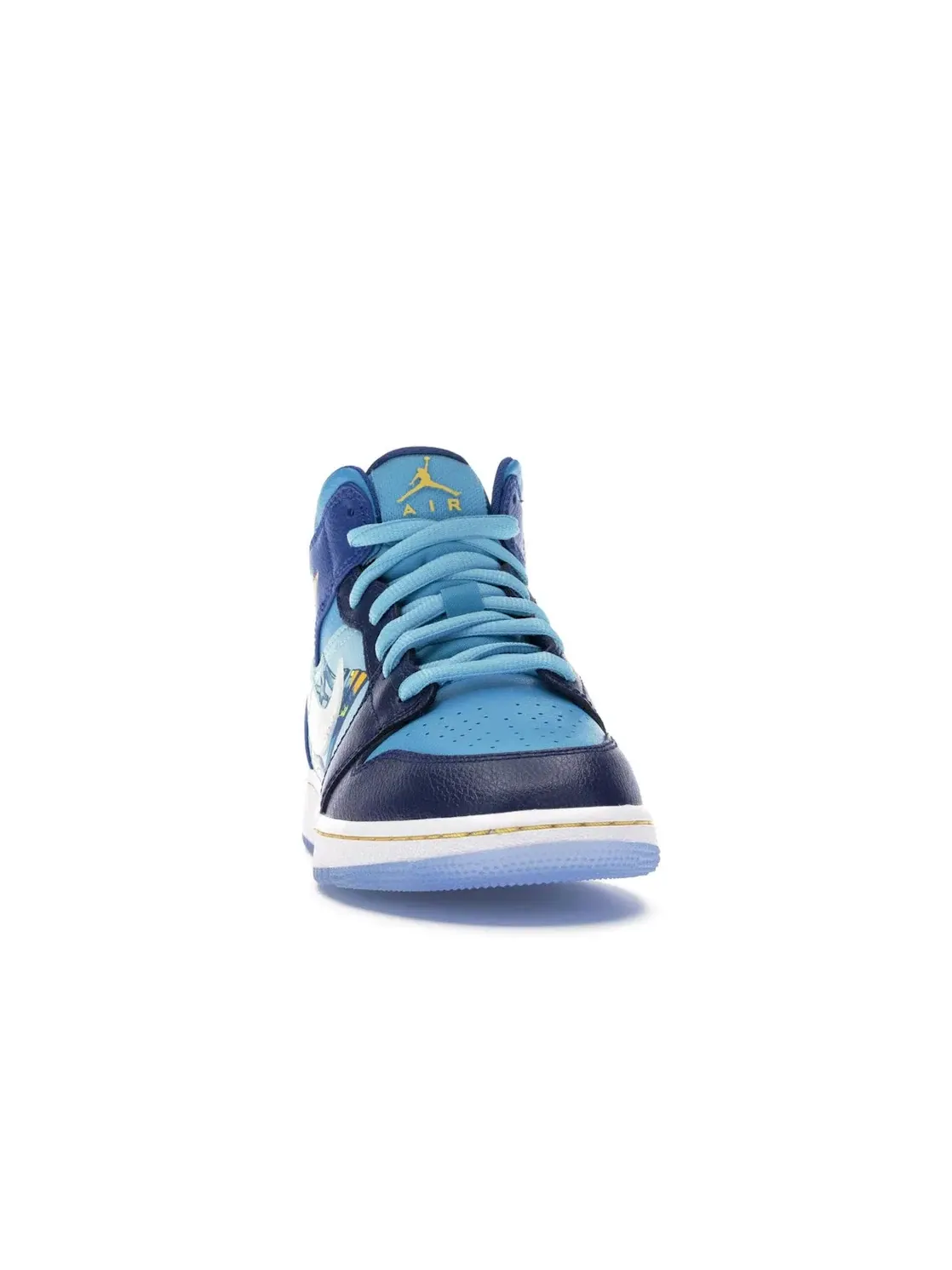 Детские кроссовки Lifestyle с принтом Jordan 1 Mid Jordan — изображение 2 из 4