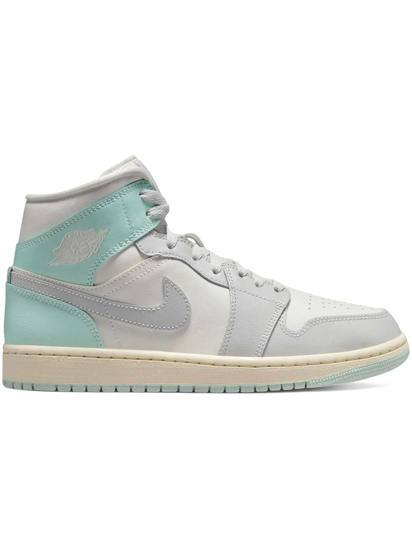 Женские кроссовки с принтом Jordan 1 Mid Jordan — изображение 1 из 1, серый