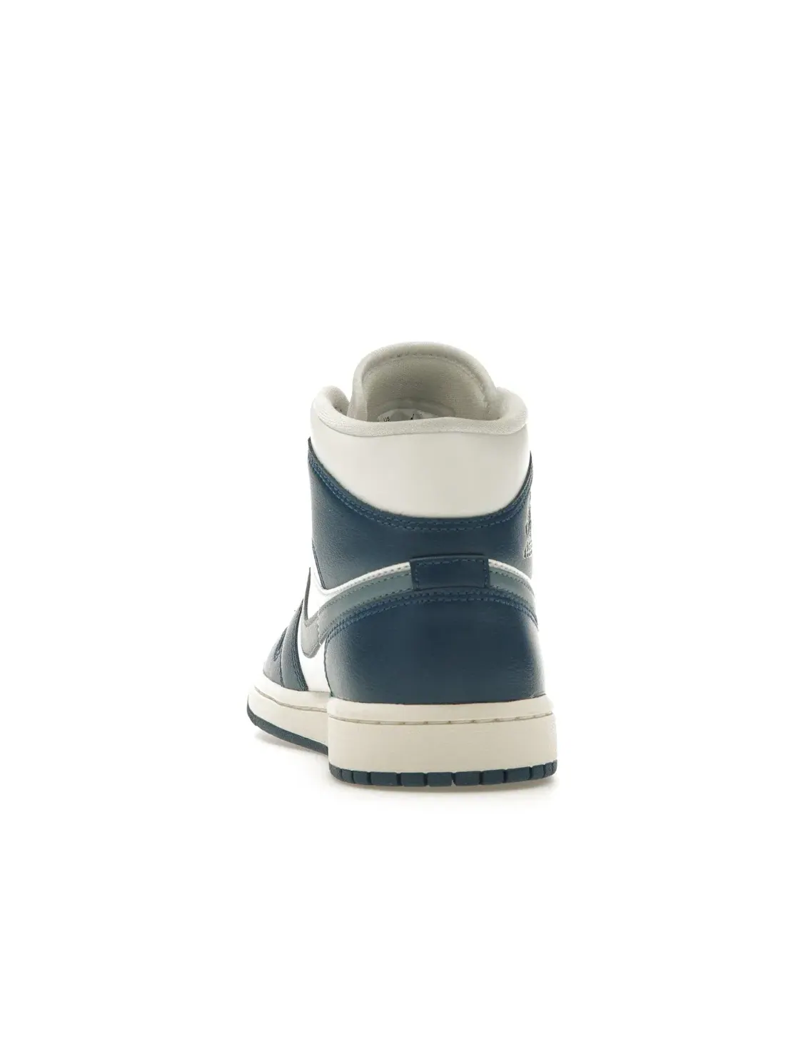 Женские кроссовки Lifestyle с цветовой блокировкой Jordan 1 Mid — изображение 4 из 4, синий//синий