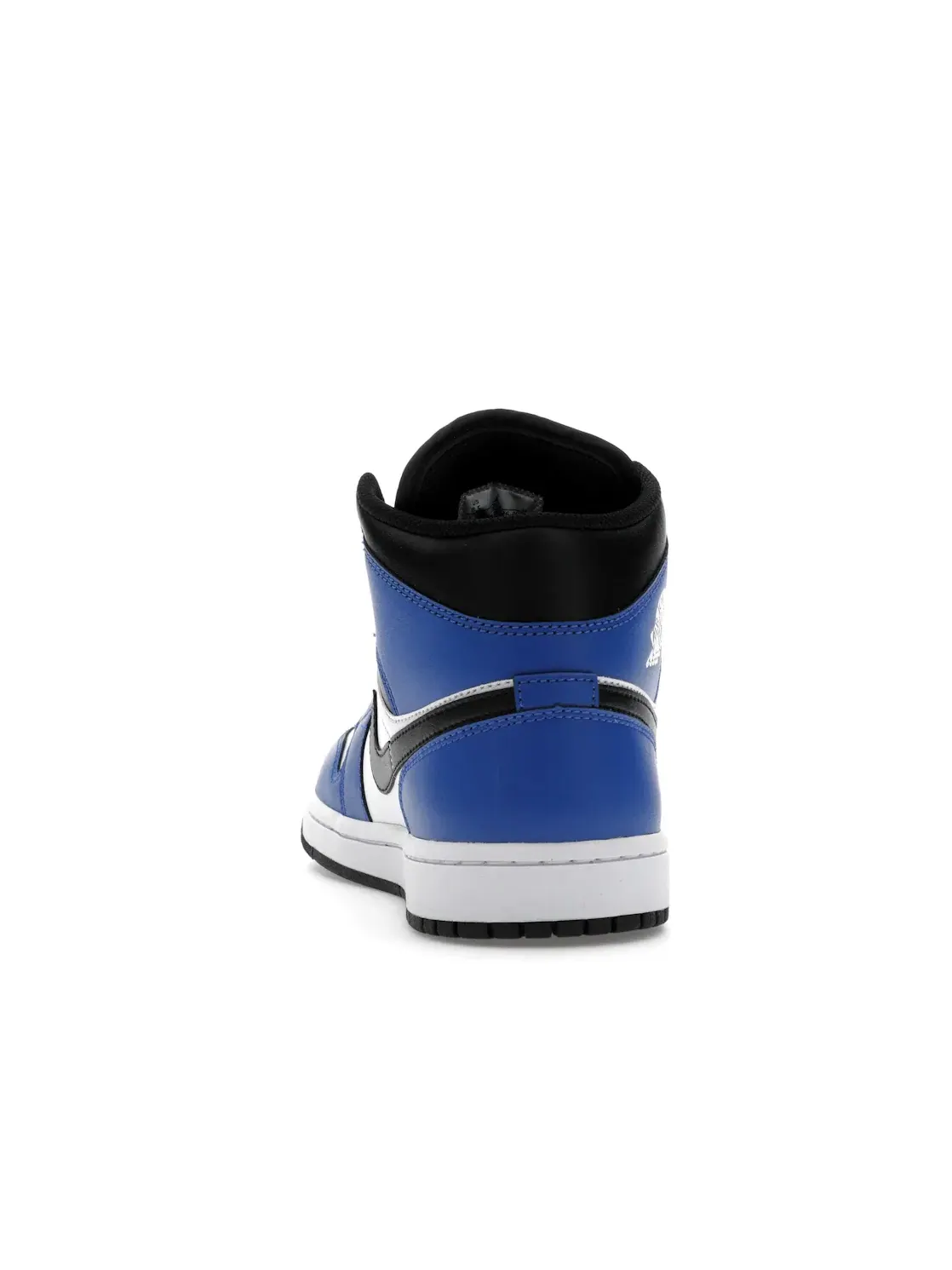 Мужские кроссовки с контрастными накладками Jordan 1 Mid Game Royal Jordan — изображение 4 из 4, белый/черный