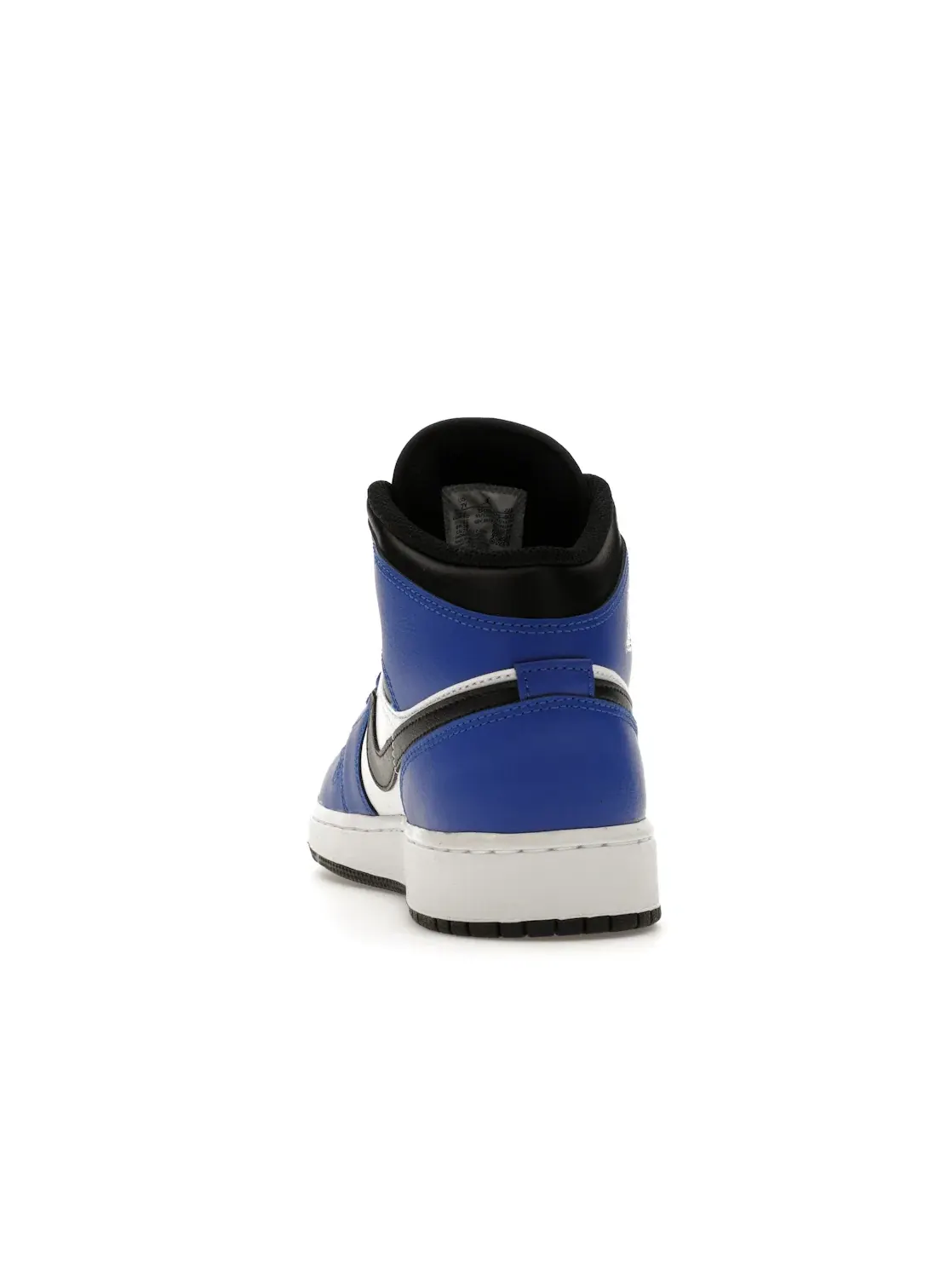 Детские кроссовки Lifestyle с контрастным дизайном Jordan 1 Mid — изображение 4 из 4, белый черный
