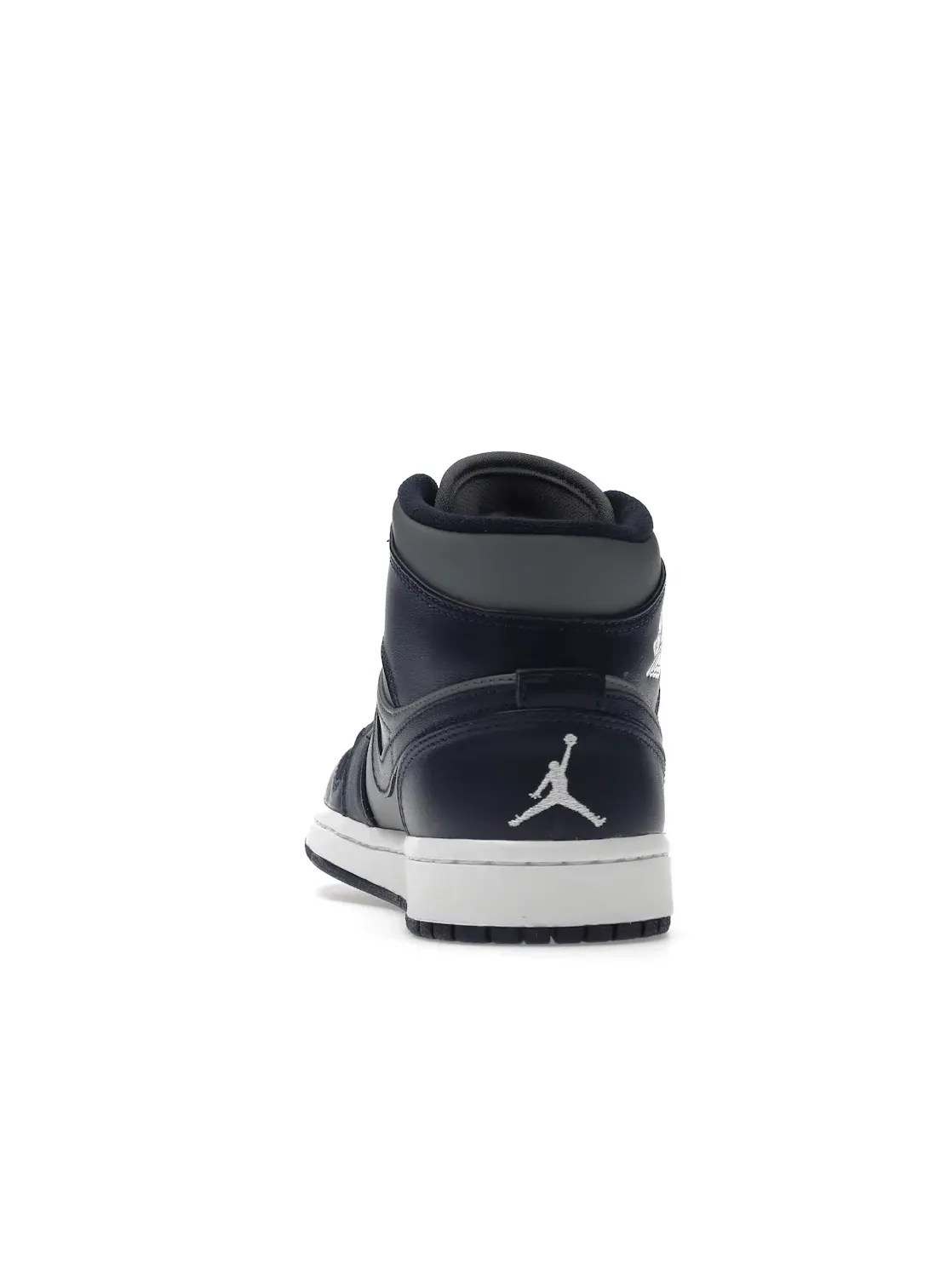 Мужские кроссовки Lifestyle Jordan 1 Mid Jordan — изображение 4 из 4, серый/темно-синий-белый