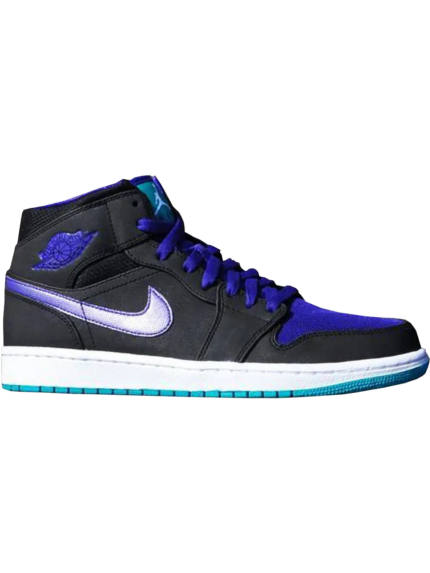 Мужские кроссовки Lifestyle Jordan 1 Mid Jordan — изображение 1 из 1, черный