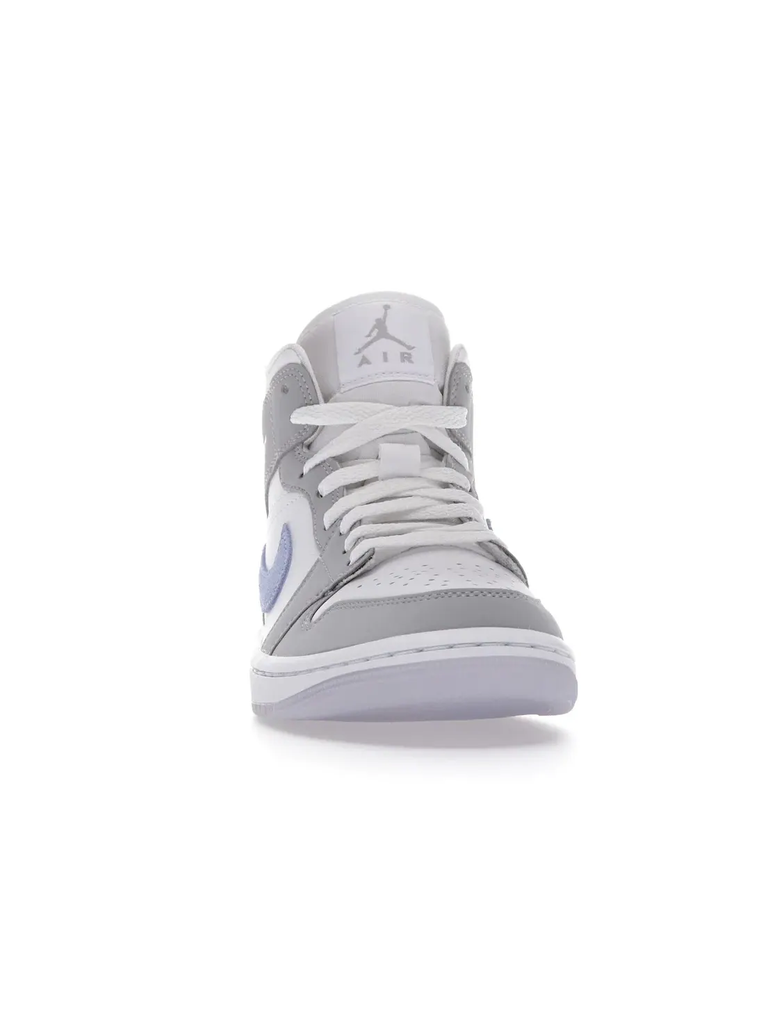 Женские кроссовки Lifestyle Jordan 1 Mid — изображение 2 из 4, белый/-серый