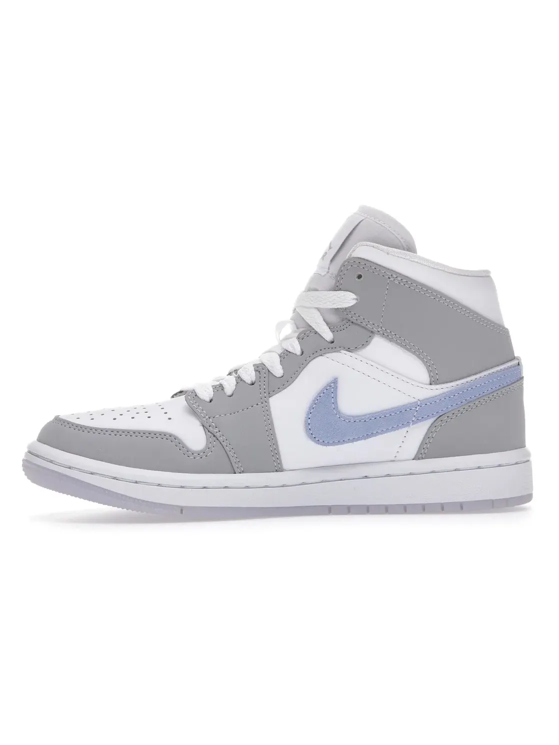 Женские кроссовки Lifestyle Jordan 1 Mid — изображение 3 из 4, белый/-серый