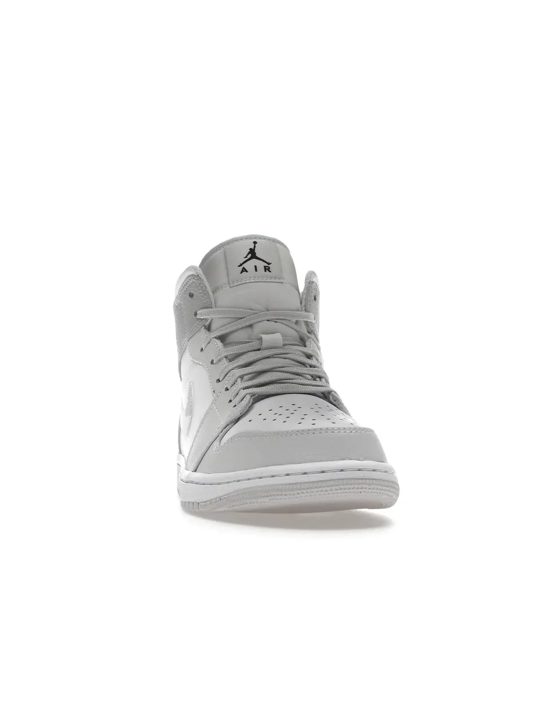 Мужские кроссовки с камуфляжным принтом Jordan 1 Mid Jordan — изображение 2 из 4, белый/серый