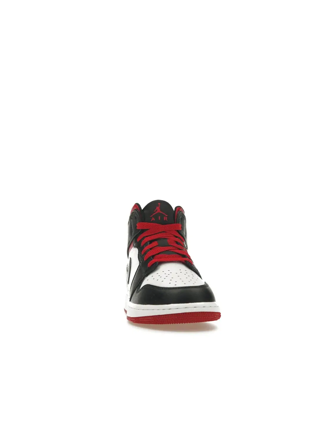 Детские кроссовки Lifestyle с принтом Jordan 1 Mid Jordan — изображение 2 из 4, белый/красный/черный