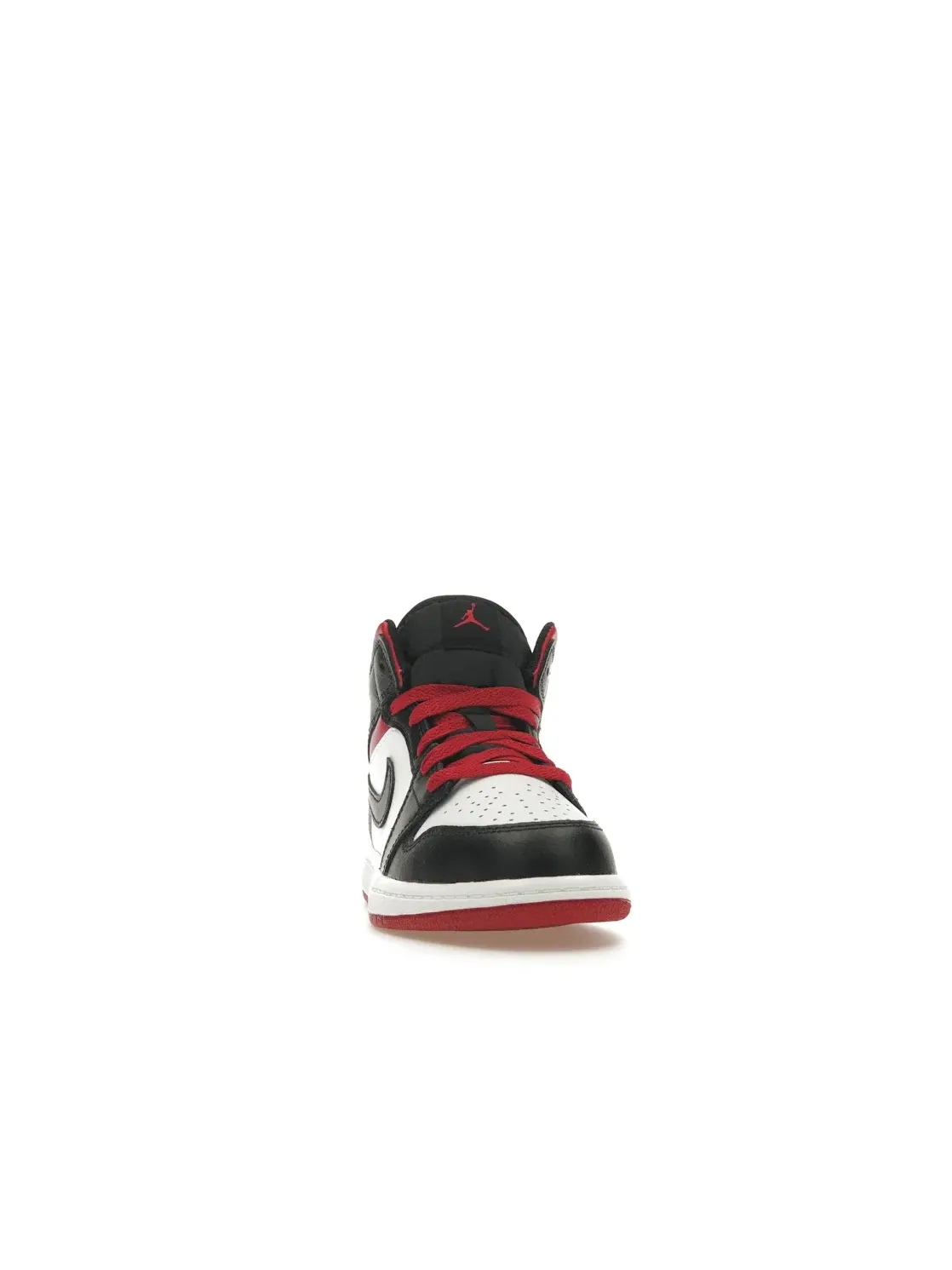 Детские кроссовки с принтом Jordan 1 Mid Jordan — изображение 2 из 4, белый/черный/красный