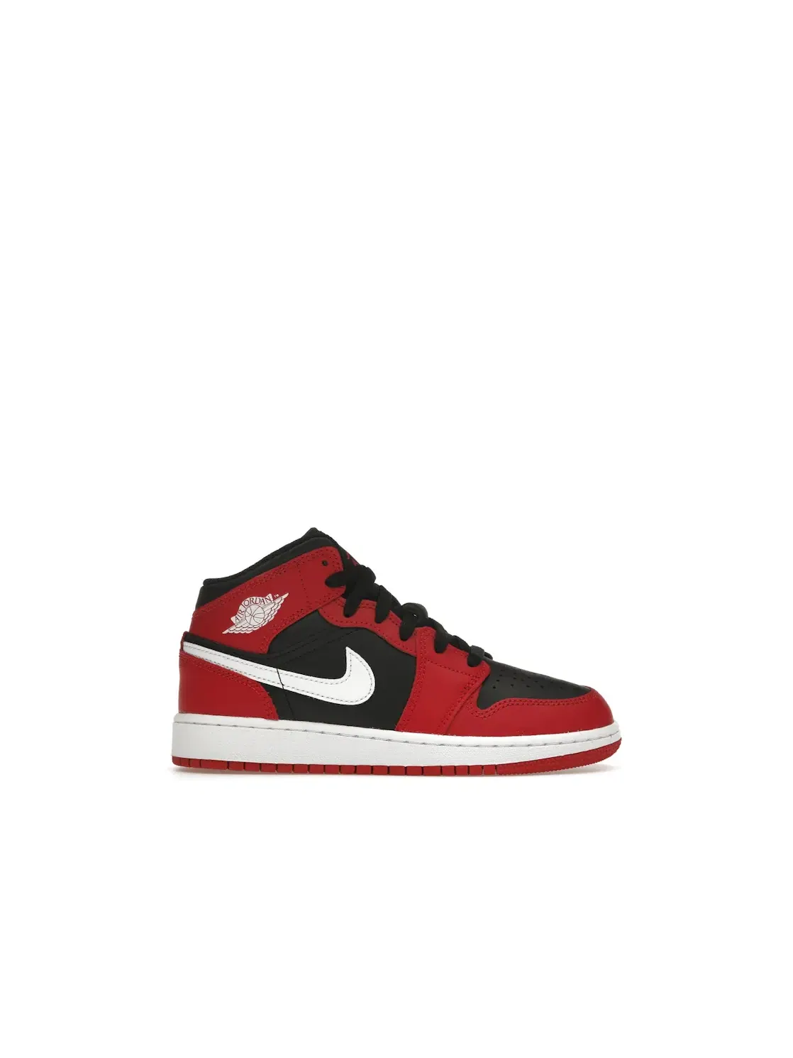 Детские кроссовки Lifestyle Jordan 1 Mid Jordan — изображение 1 из 4, черный/красный/белый