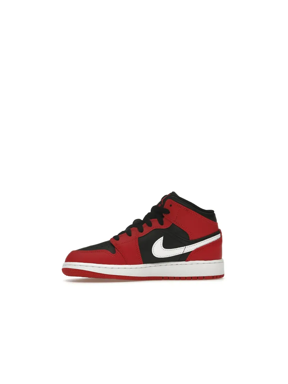 Детские кроссовки Lifestyle Jordan 1 Mid Jordan — изображение 3 из 4, черный/красный/белый