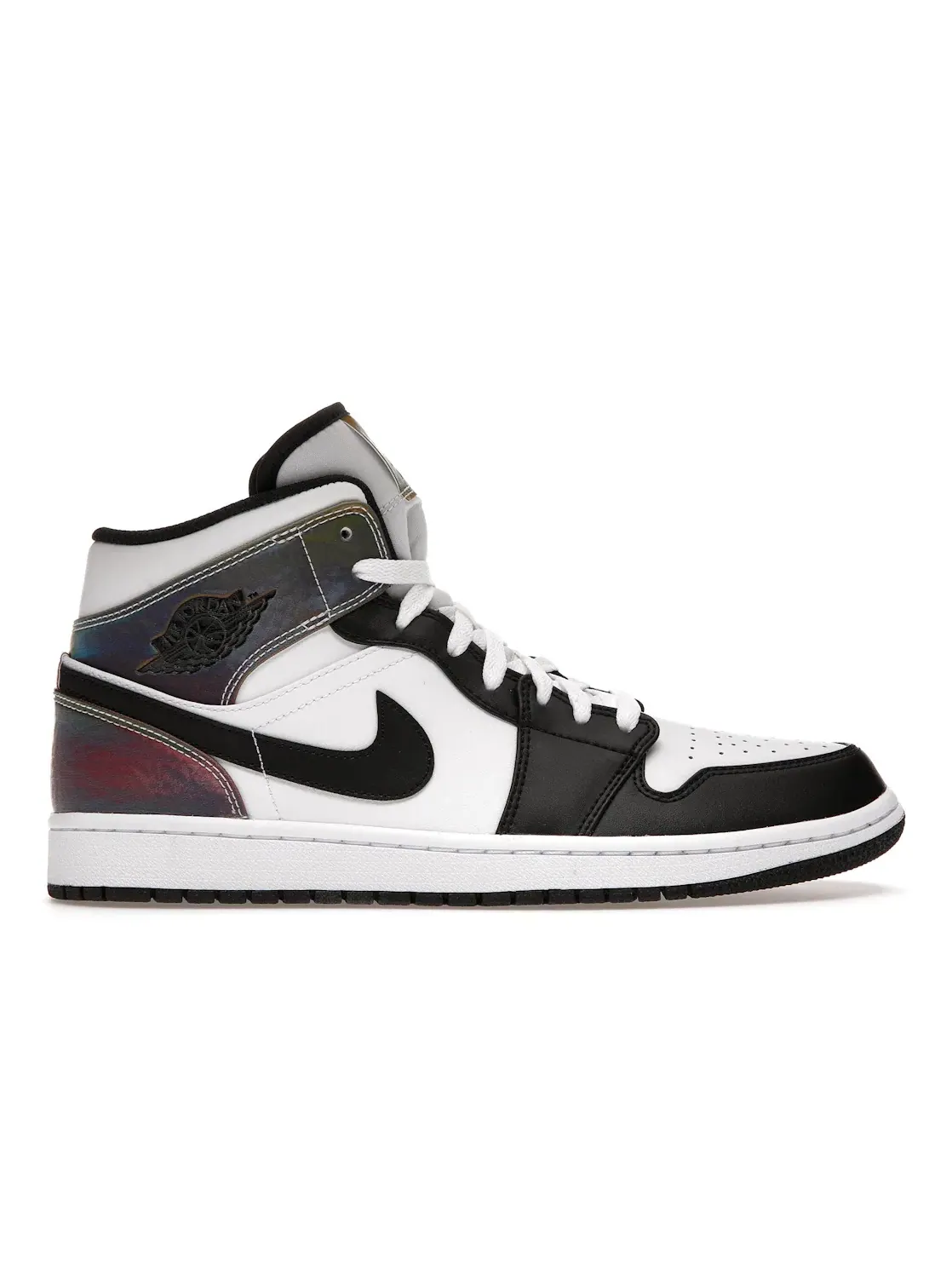 Мужские кроссовки с термохромным покрытием Jordan 1 Mid Heat Reactive Jordan — изображение 1 из 4, белый/черный