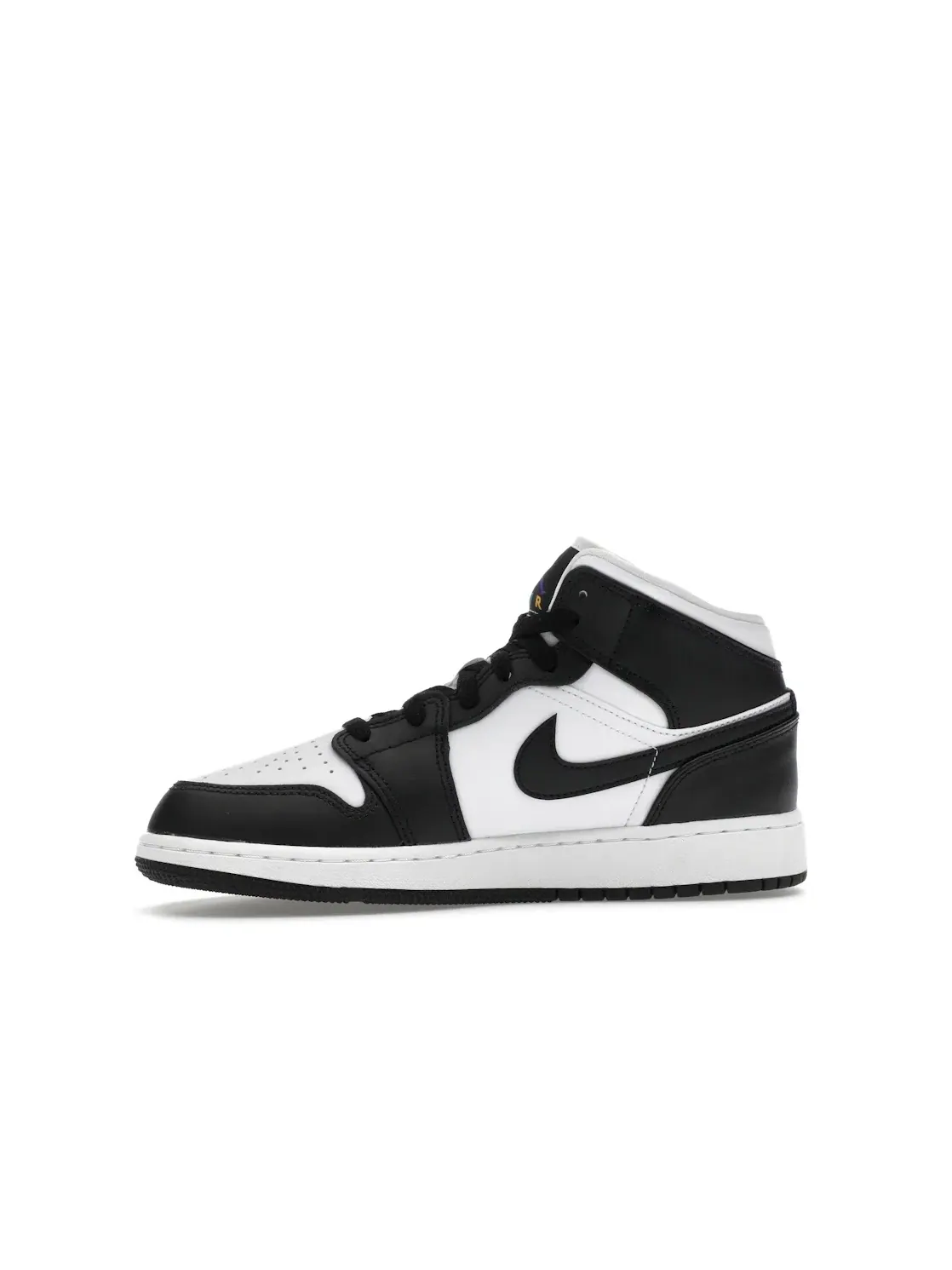 Детские кроссовки с голографическим эффектом Jordan 1 Mid Jordan — изображение 3 из 4, черный//красный/темный