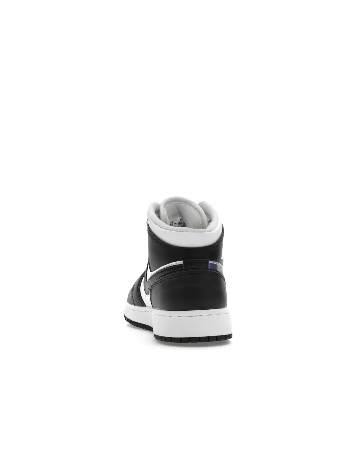 Детские кроссовки с голографическим эффектом Jordan 1 Mid Jordan — изображение 4 из 4, черный//красный/темный