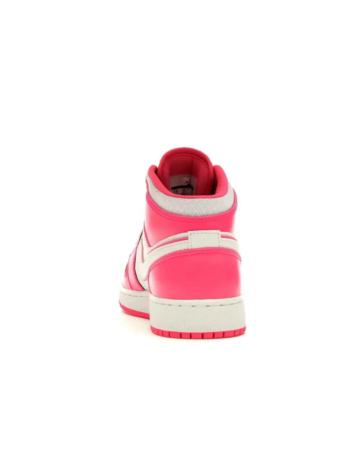 Детские кроссовки с цветными акцентами Jordan 1 Mid — изображение 4 из 4, розовый/белый-белый