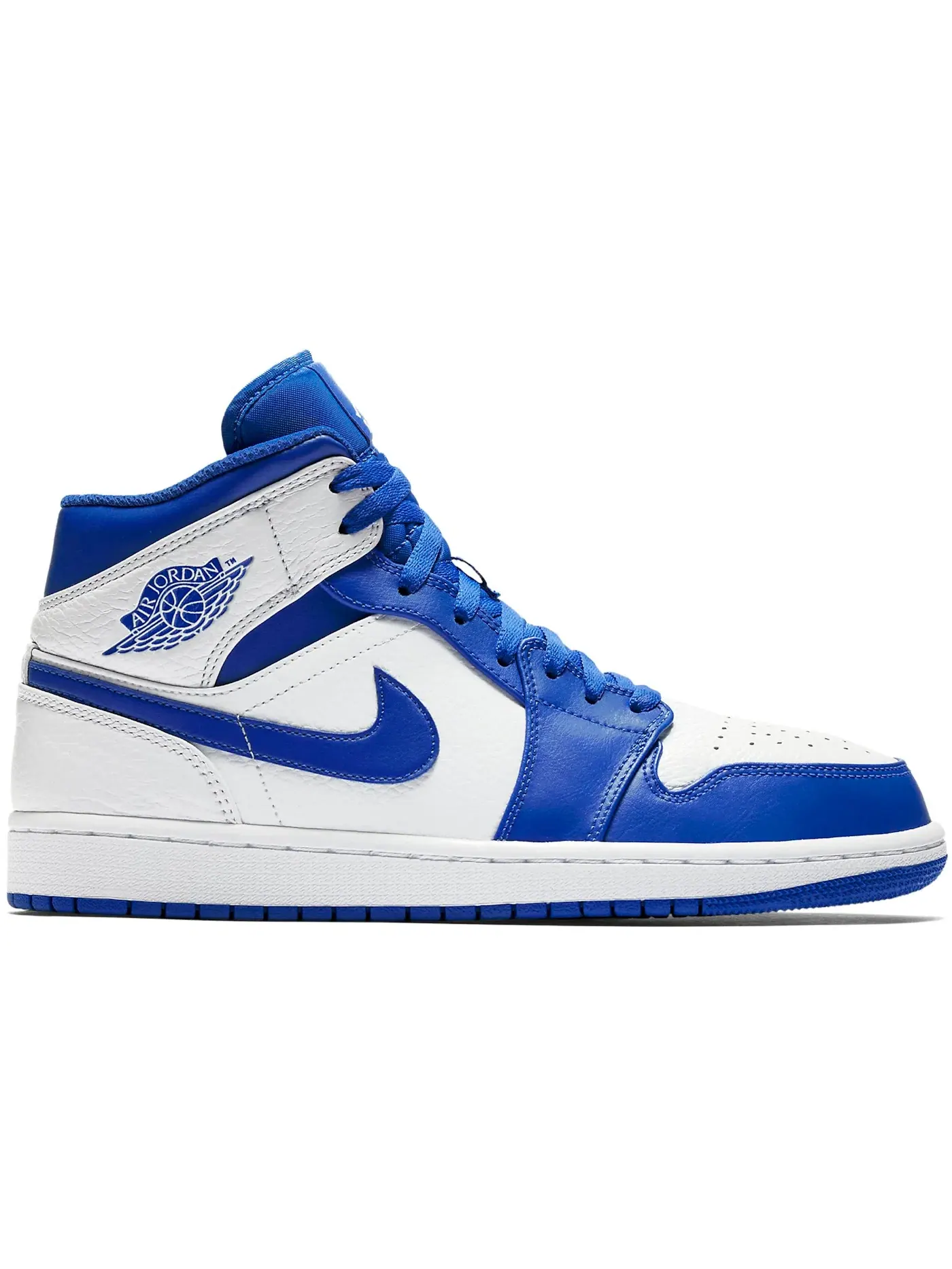 Мужские кроссовки с высоким берцем Jordan 1 Mid — изображение 1 из 1, белый/-белый
