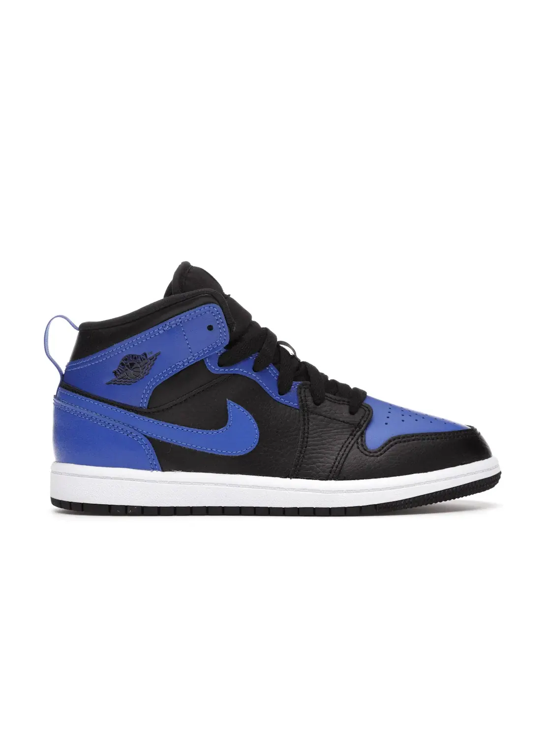 Детские кроссовки с кроем мид-топ Jordan 1 Mid Jordan — изображение 1 из 4, черный/-белый
