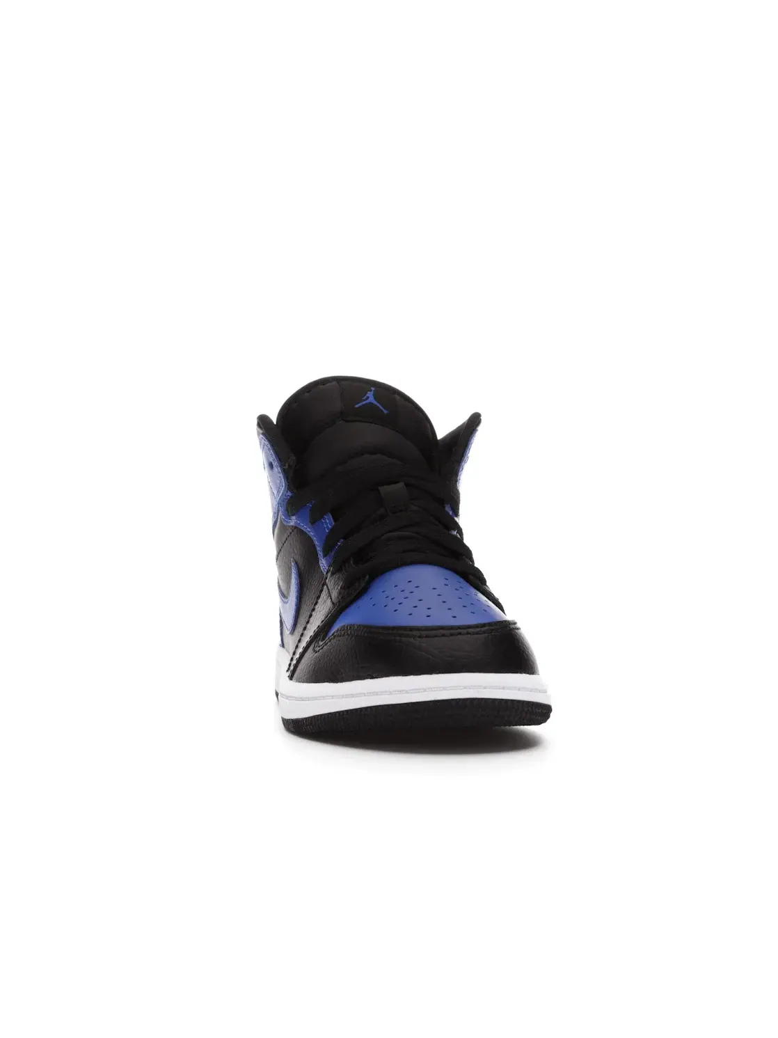 Детские кроссовки с кроем мид-топ Jordan 1 Mid Jordan — изображение 2 из 4, черный/-белый