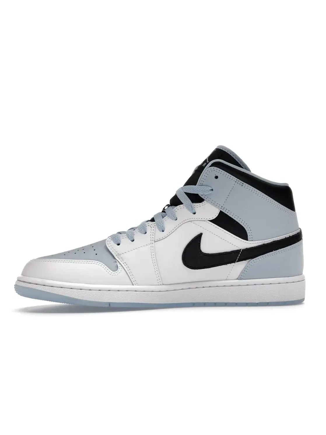 Мужские кроссовки с ледяным оттенком Jordan 1 Mid SE — изображение 3 из 4, белый/синий-черный