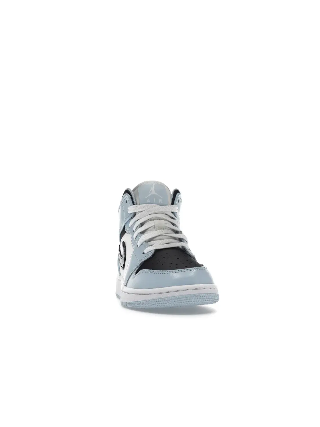 Детские кроссовки Lifestyle с принтом Jordan 1 Mid Jordan — изображение 2 из 4, синий/черный--белый
