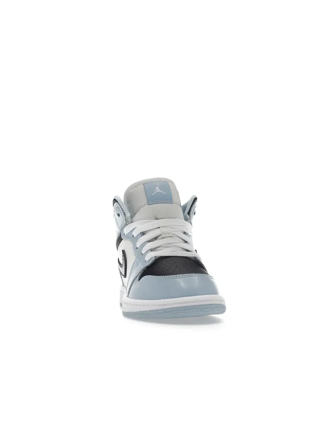 Детские кроссовки для дошкольников с амортизацией Air Jordan 1 Mid Jordan — изображение 2 из 4, синий/черный//белый
