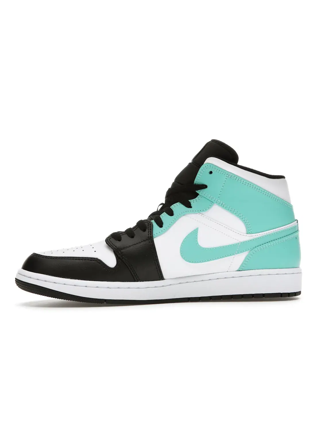 Мужские кроссовки Lifestyle с принтом Tropical Twist Jordan 1 Mid Jordan — изображение 3 из 4, белый/черный