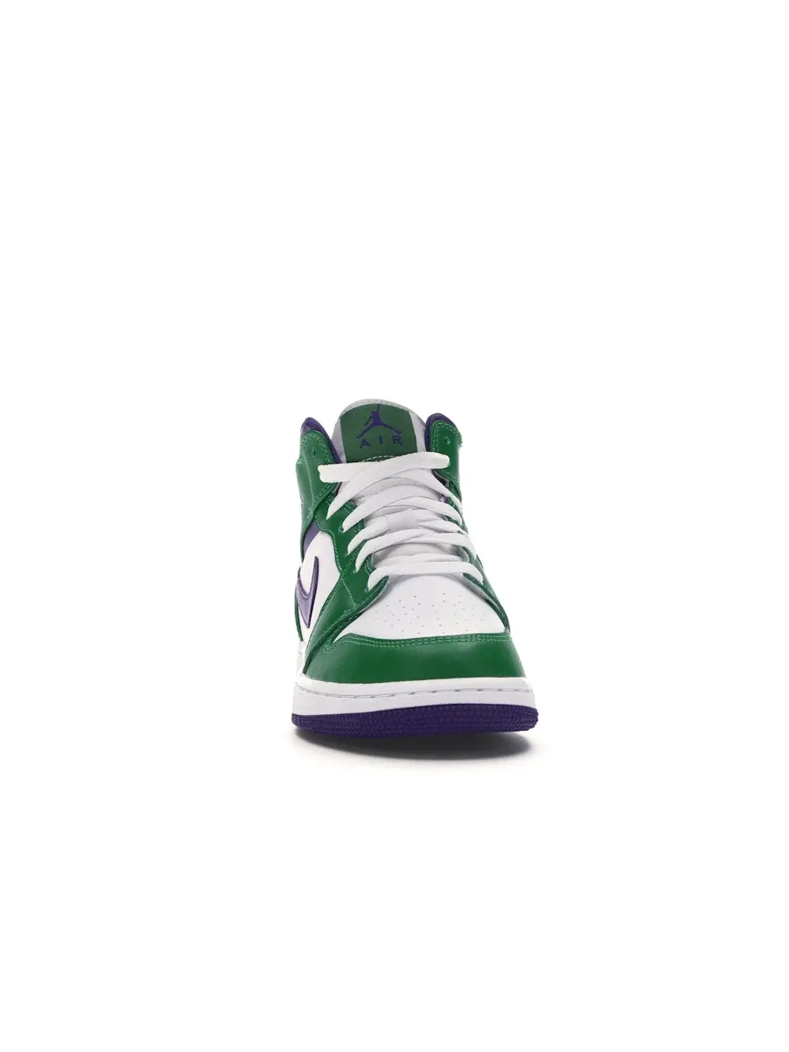 Детские кроссовки для мальчиков с зеленым верхом Jordan 1 Mid Incredible Hulk GS Jordan — изображение 2 из 4