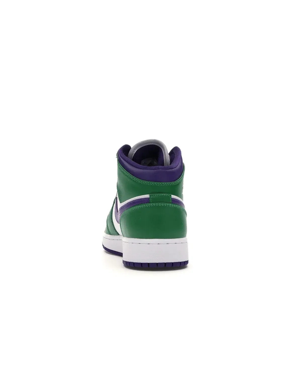 Детские кроссовки для мальчиков с зеленым верхом Jordan 1 Mid Incredible Hulk GS Jordan — изображение 4 из 4
