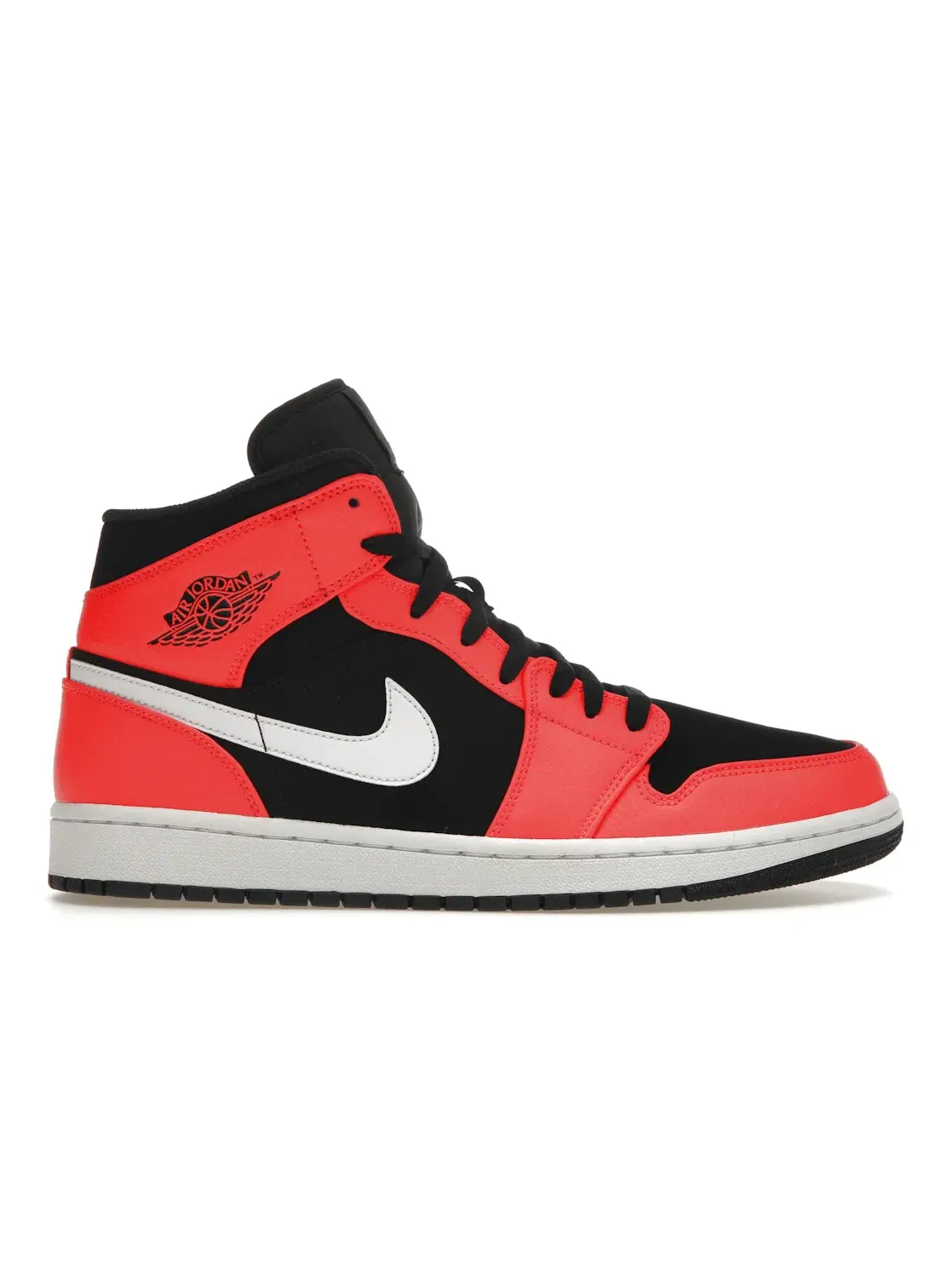 Мужские кроссовки с комбинированным верхом Jordan 1 Mid Jordan — изображение 1 из 4, черный/белый
