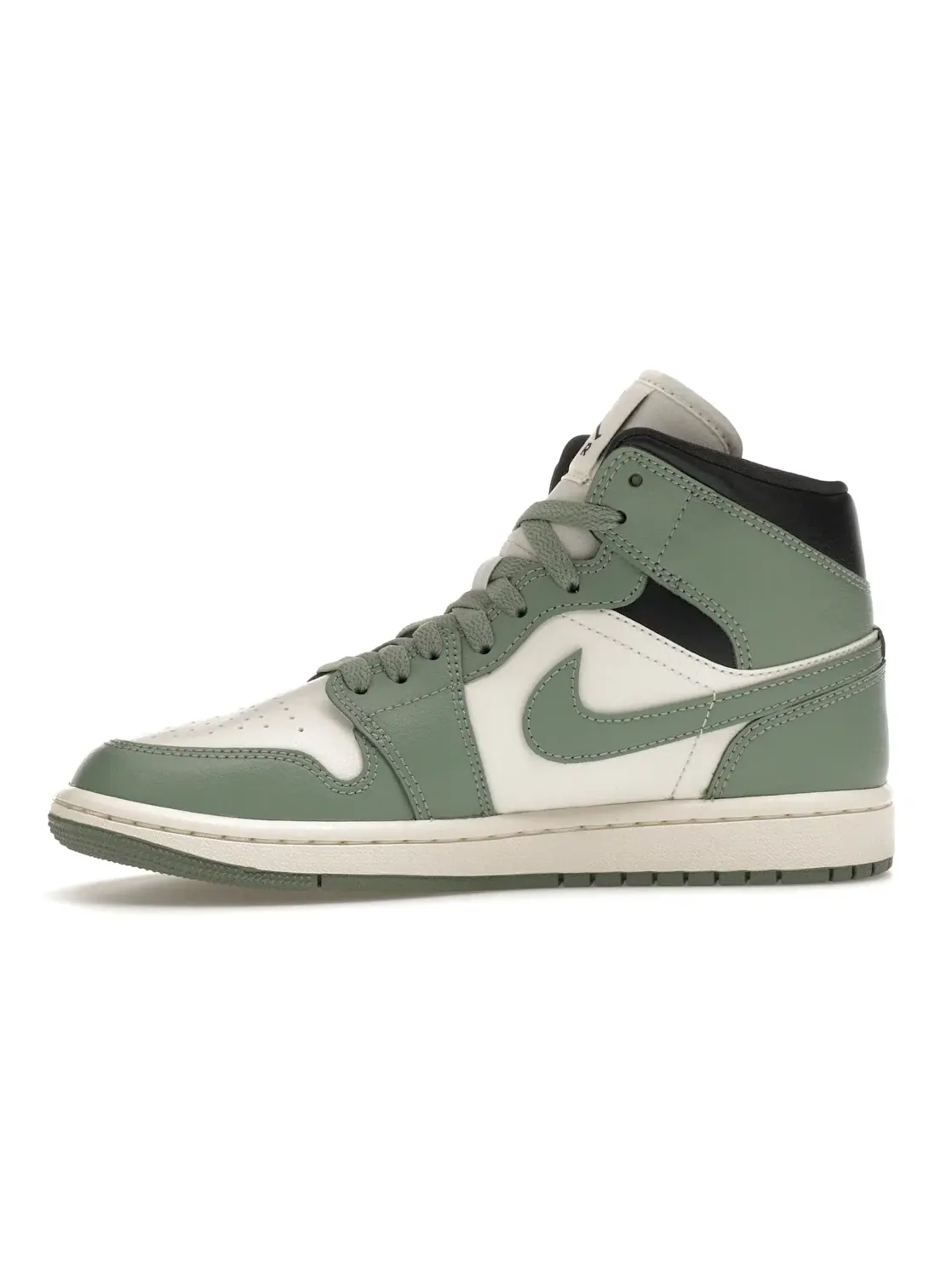 Женские кроссовки Lifestyle с цветовой блокировкой Jordan 1 Mid — изображение 3 из 4, песочный