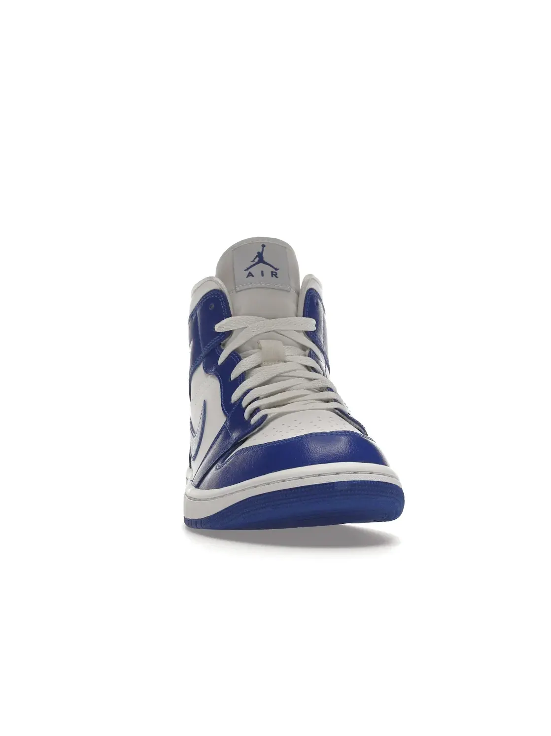 Женские кроссовки с высоким верхом Jordan 1 Mid Jordan — изображение 2 из 4, белый/-белый