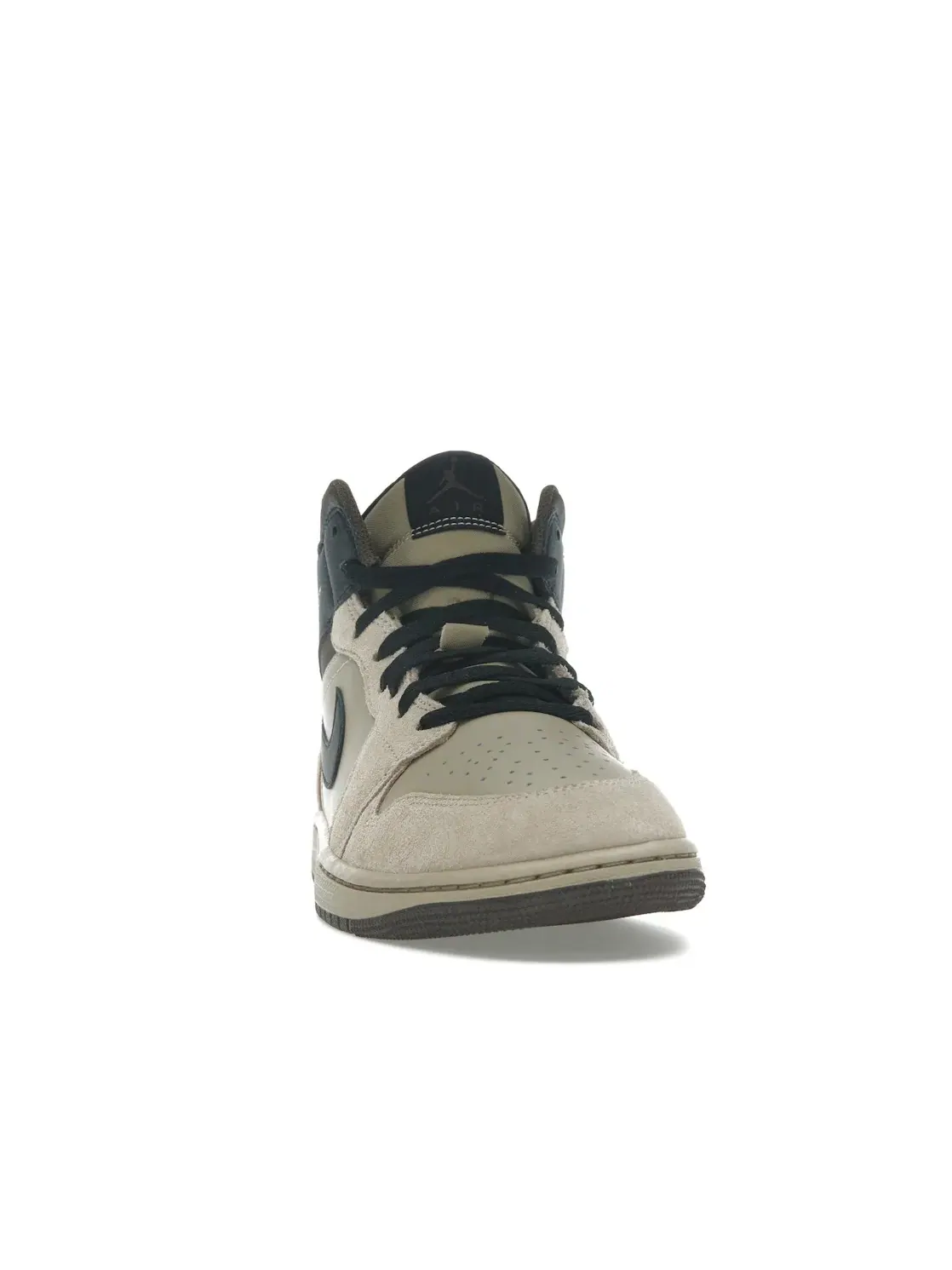 Мужские кроссовки Lifestyle Jordan 1 Mid Jordan — изображение 2 из 4, хаки/черный/коричневый