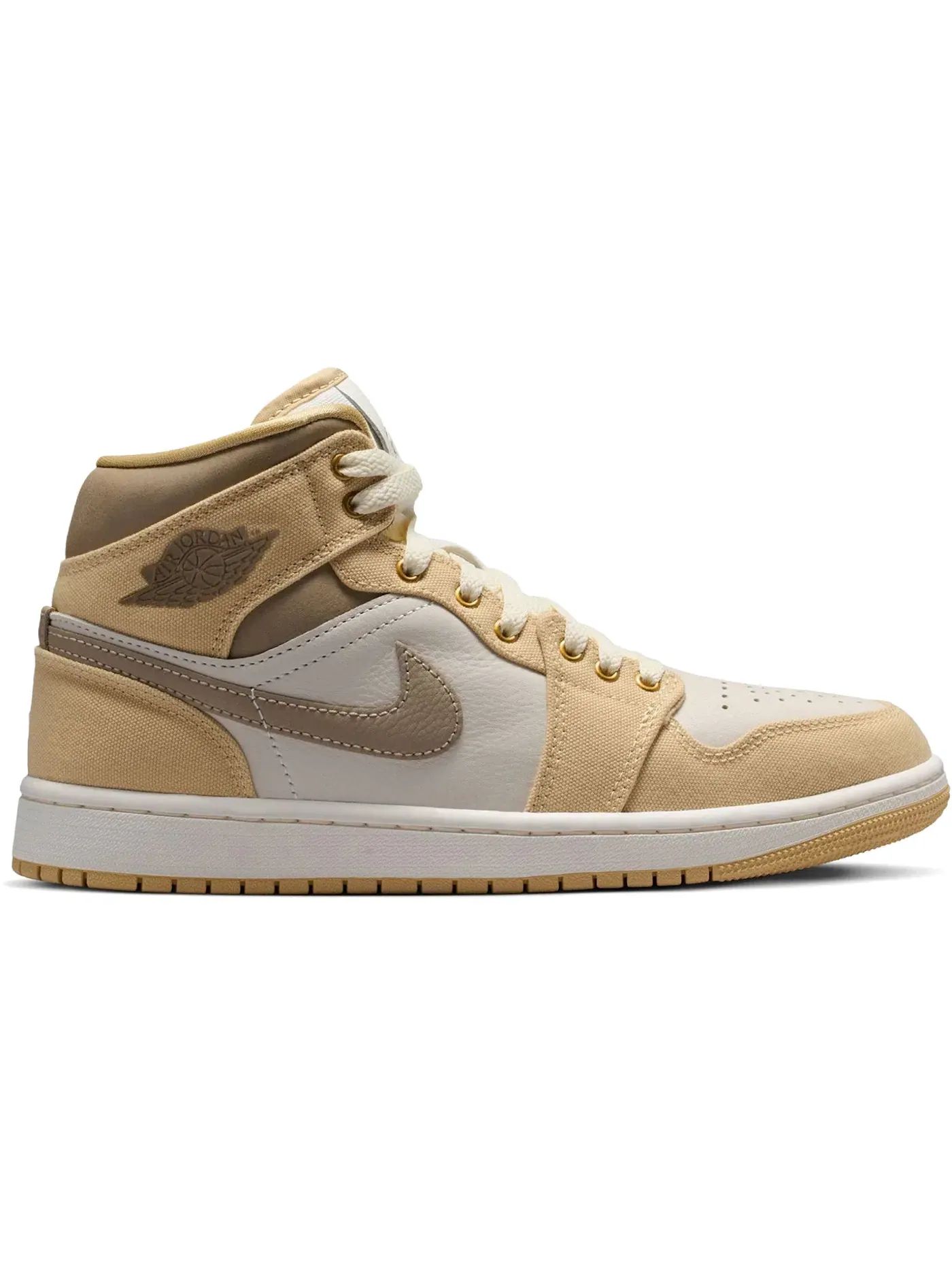 Женские кроссовки Lifestyle Jordan 1 Mid Jordan — изображение 1 из 1, хаки