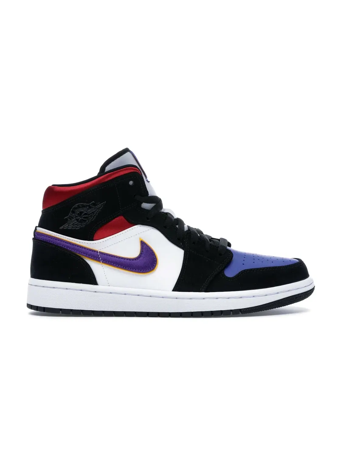 Мужские кроссовки Lifestyle Jordan 1 Mid Lakers Top 3 Jordan — изображение 1 из 4