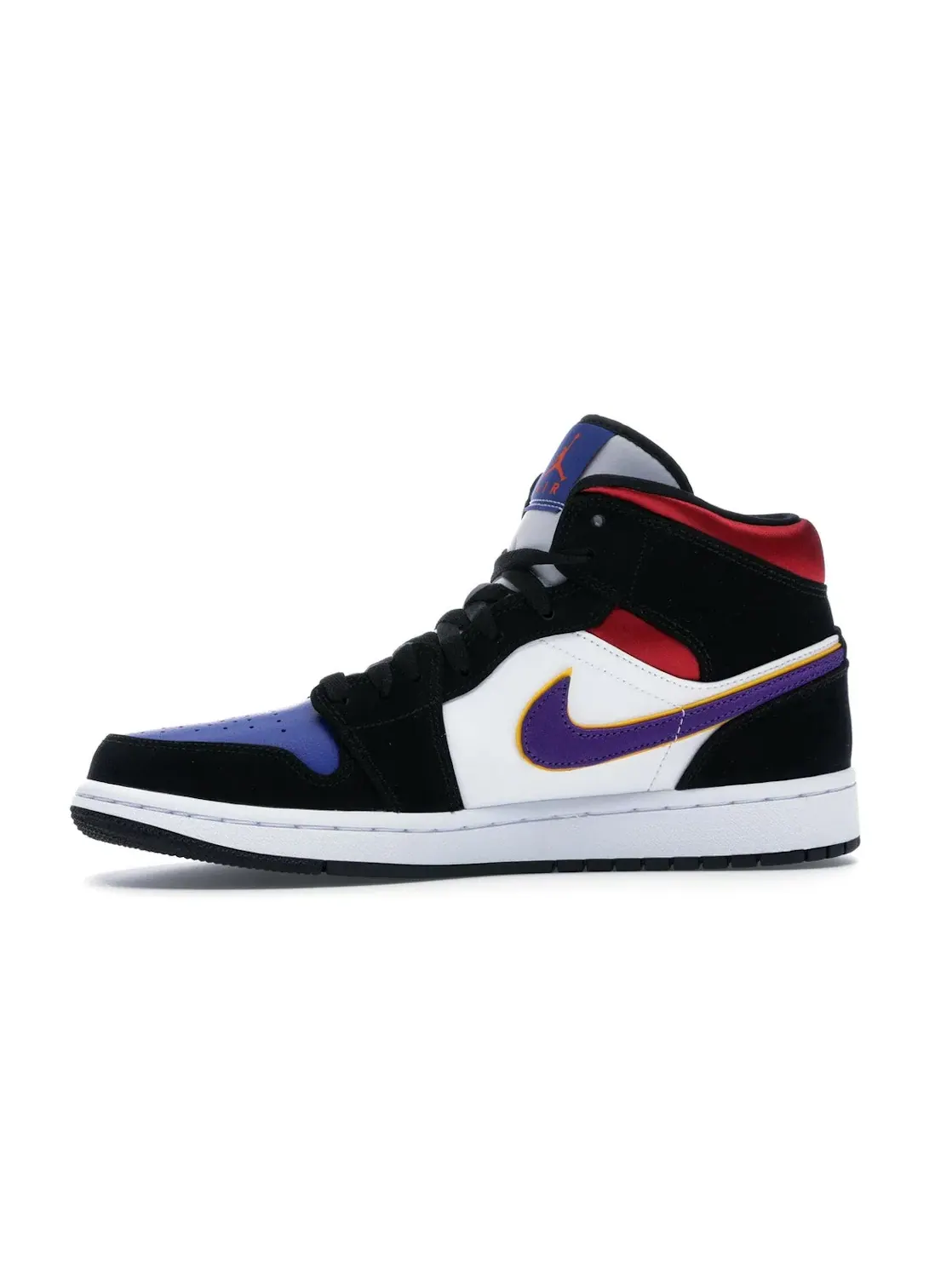 Мужские кроссовки Lifestyle Jordan 1 Mid Lakers Top 3 Jordan — изображение 3 из 4