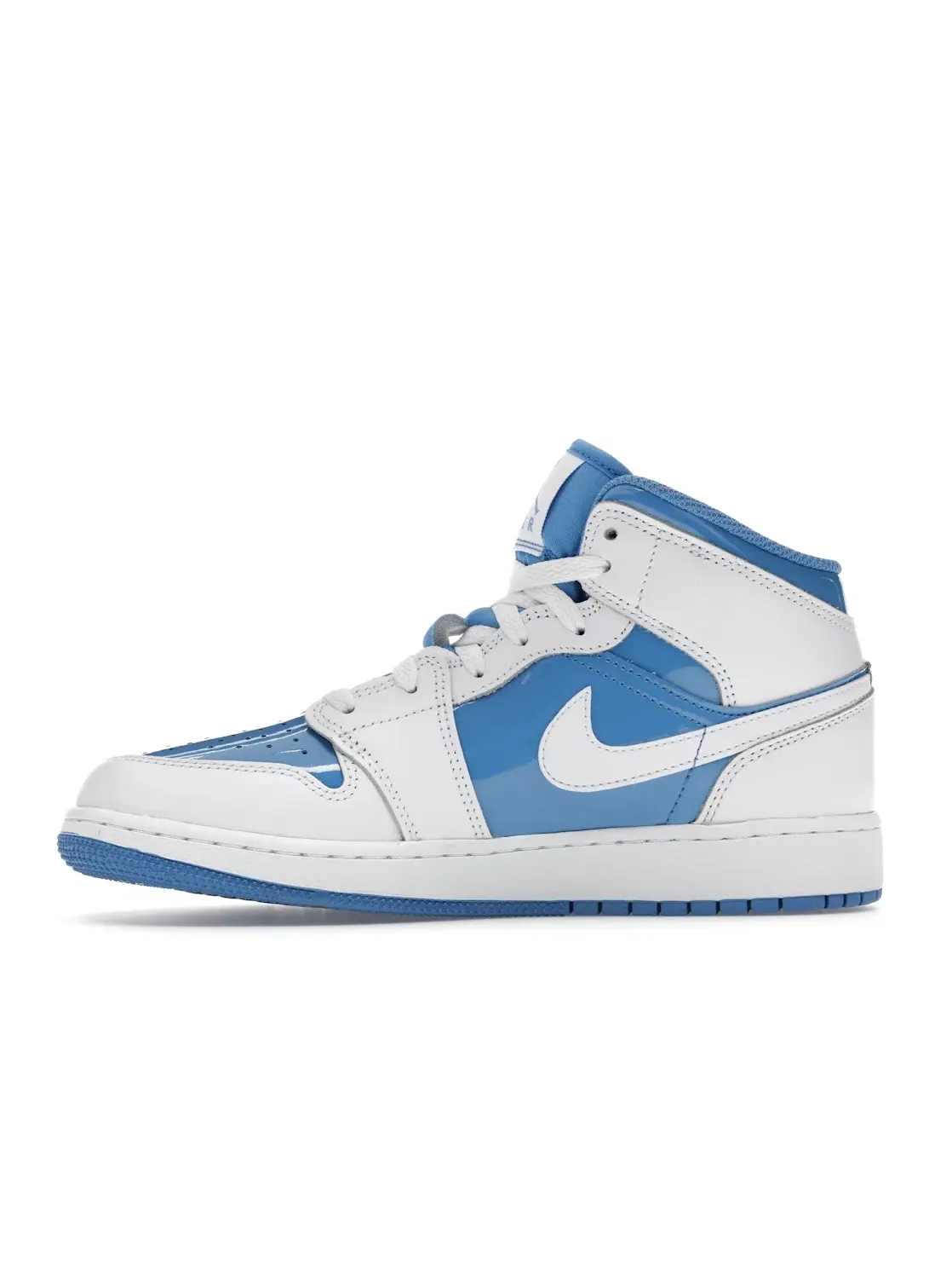 Детские кроссовки Lifestyle с модельным номером Jordan 1 Mid Jordan — изображение 3 из 4, белый/синий
