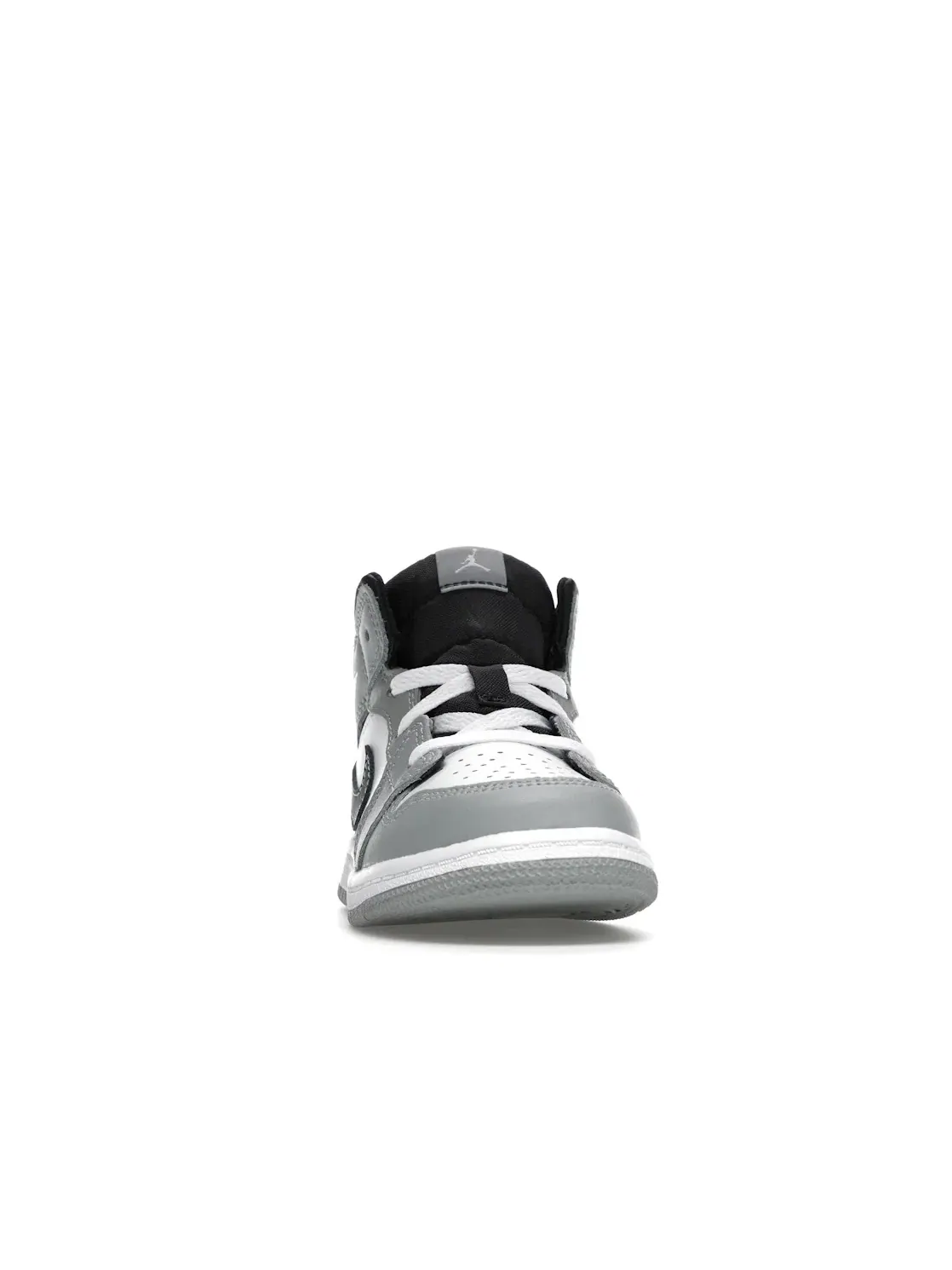 Детские кроссовки Lifestyle с моделью Jordan 1 Mid Jordan — изображение 2 из 4, светлый серый//белый