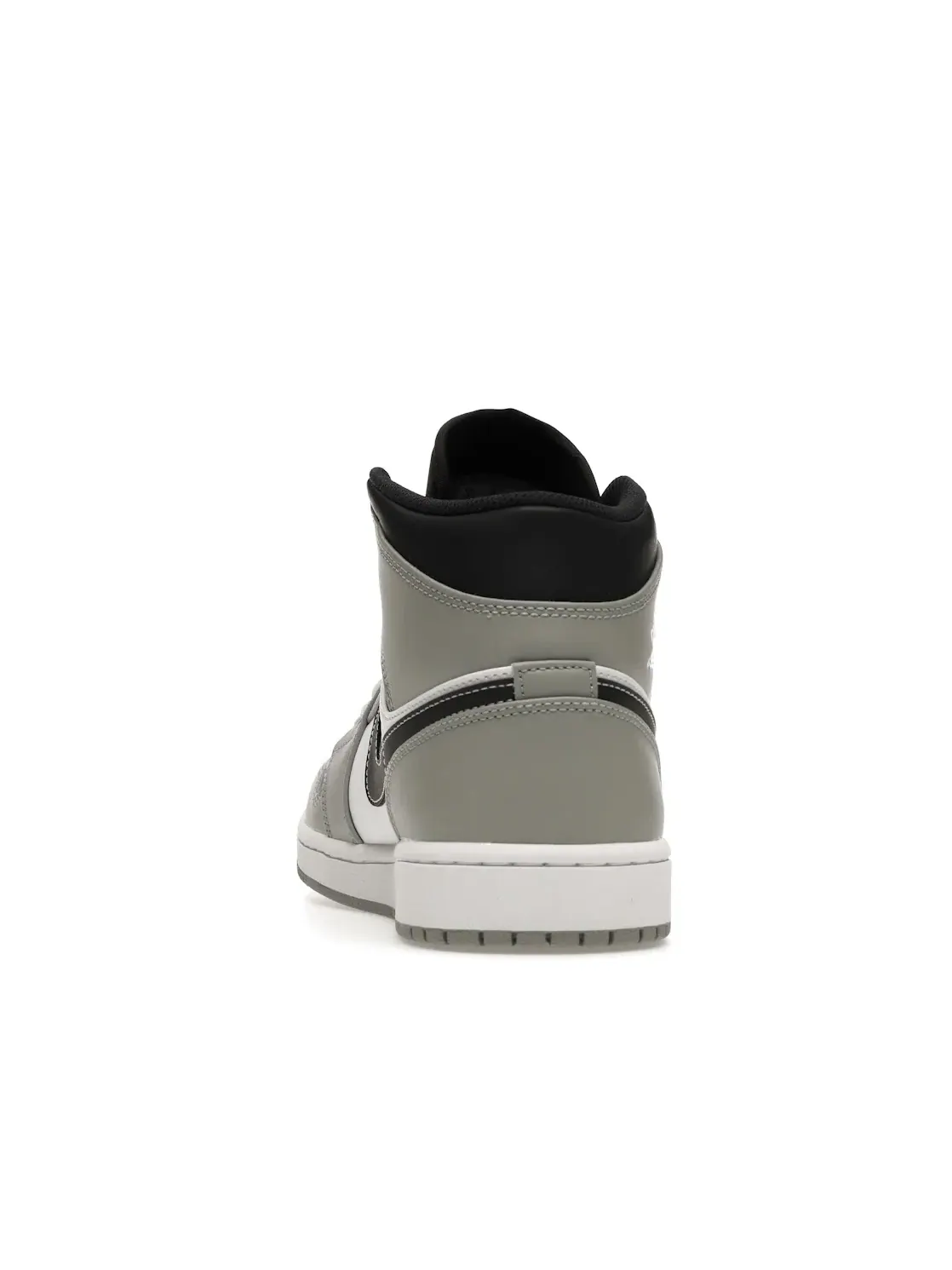 Мужские кроссовки с кожаным верхом Jordan 1 Mid Jordan — изображение 4 из 4, светлый серый/белый