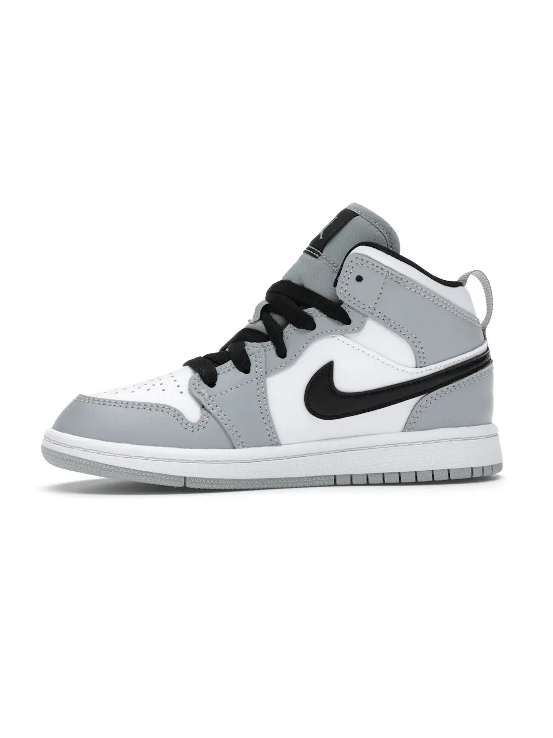Детские кроссовки Lifestyle с кроссовками Jordan 1 Mid Light Smoke Grey (PS) Jordan — изображение 3 из 4