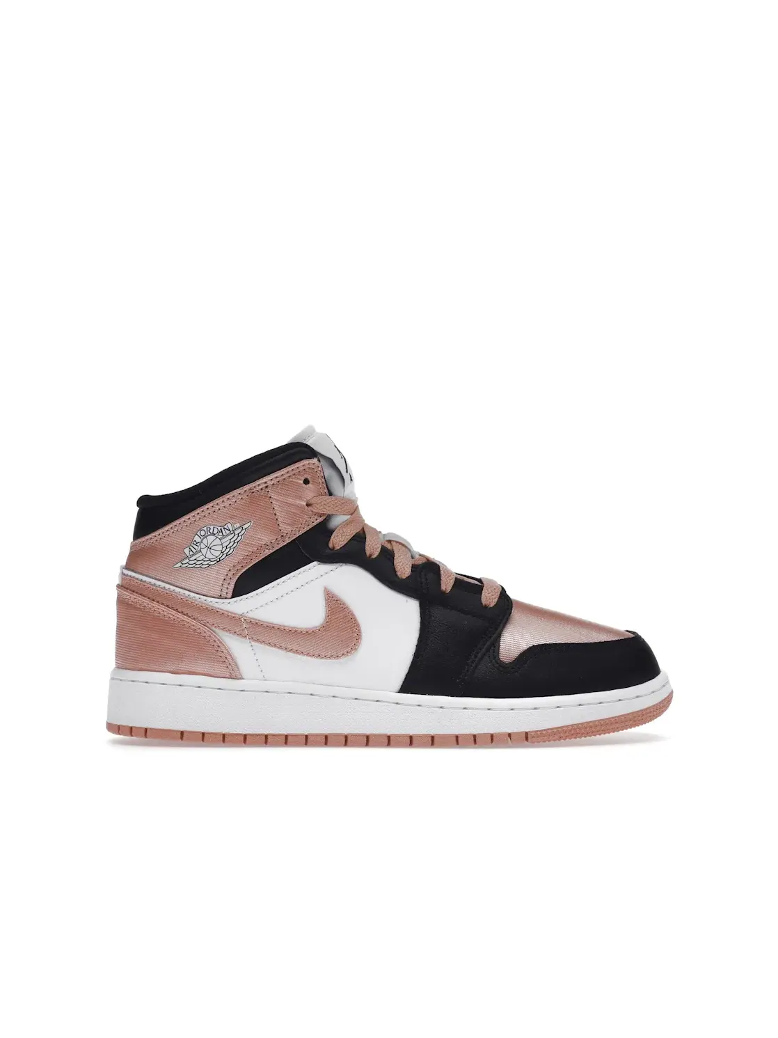 Детские кроссовки для активного отдыха Air Jordan 1 Mid — изображение 1 из 4, белый/черный/светлый