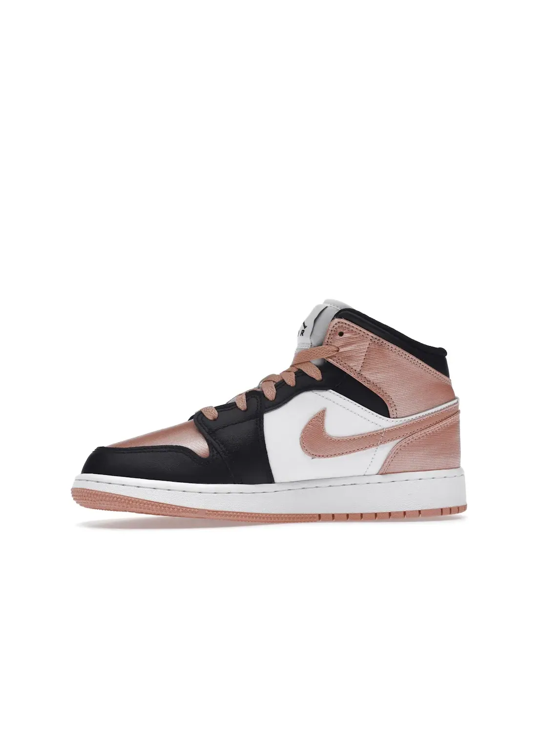 Детские кроссовки для активного отдыха Air Jordan 1 Mid — изображение 3 из 4, белый/черный/светлый