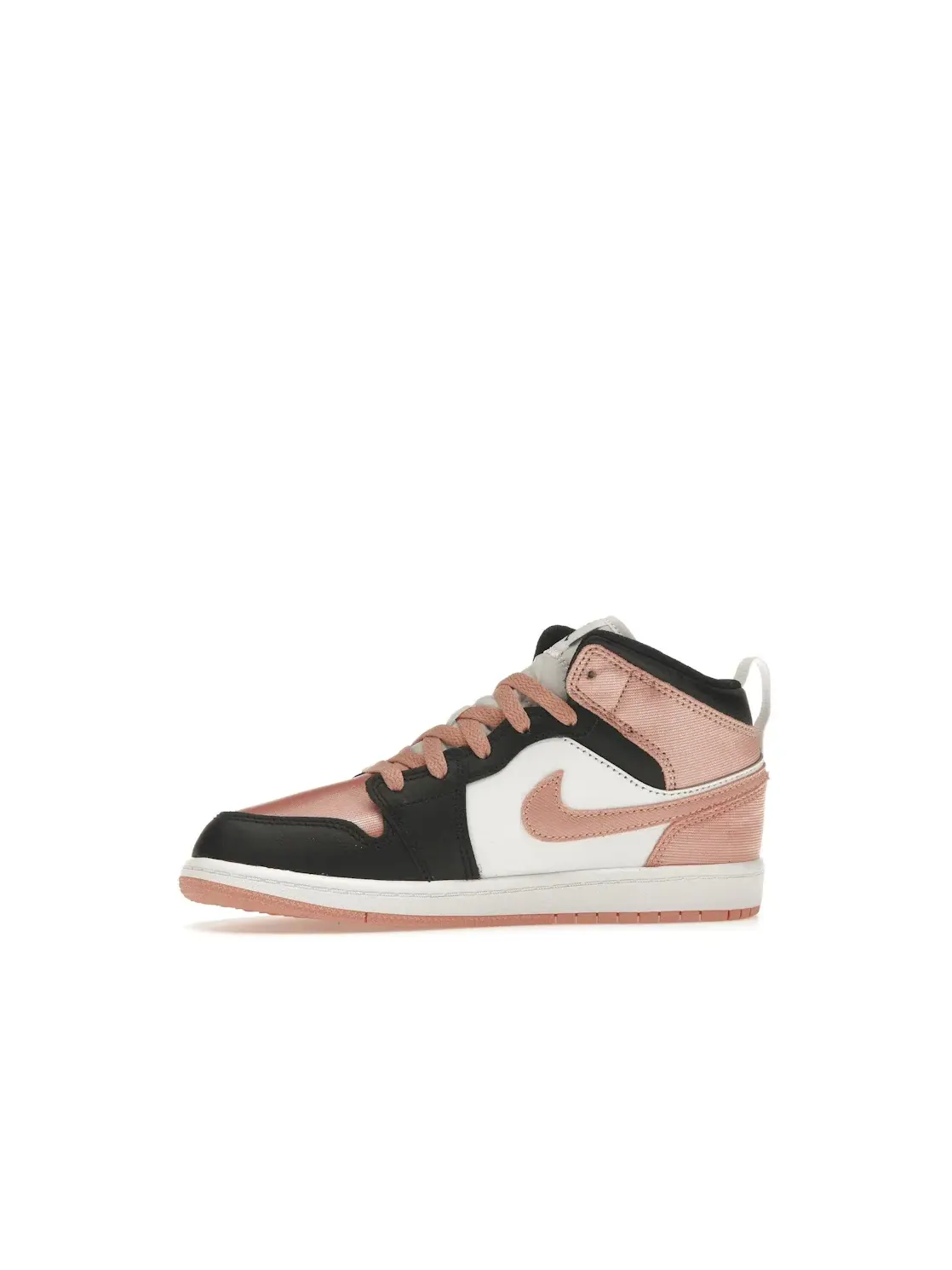 Детские кроссовки Lifestyle с принтом Jordan 1 Mid Jordan — изображение 3 из 4, белый/черный/светлый
