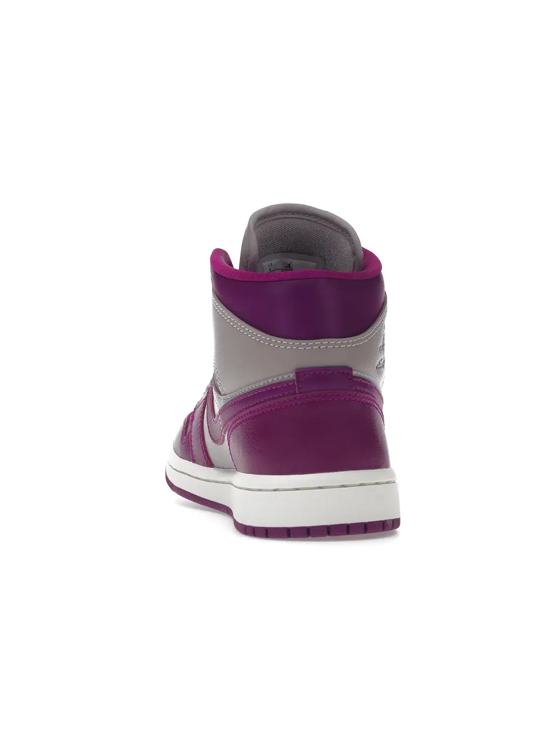Женские кроссовки с перфорацией Jordan 1 Mid — изображение 4 из 4, светлый серый/белый