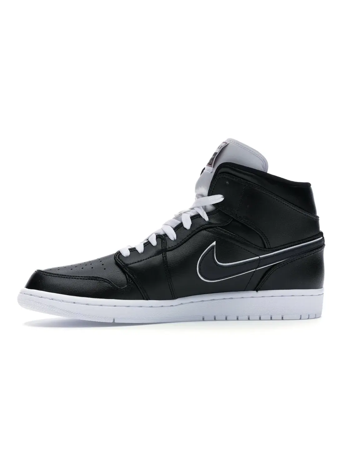 Мужские кроссовки с кожаным верхом Jordan 1 Mid Maybe I Destroyed The Game Jordan — изображение 3 из 4