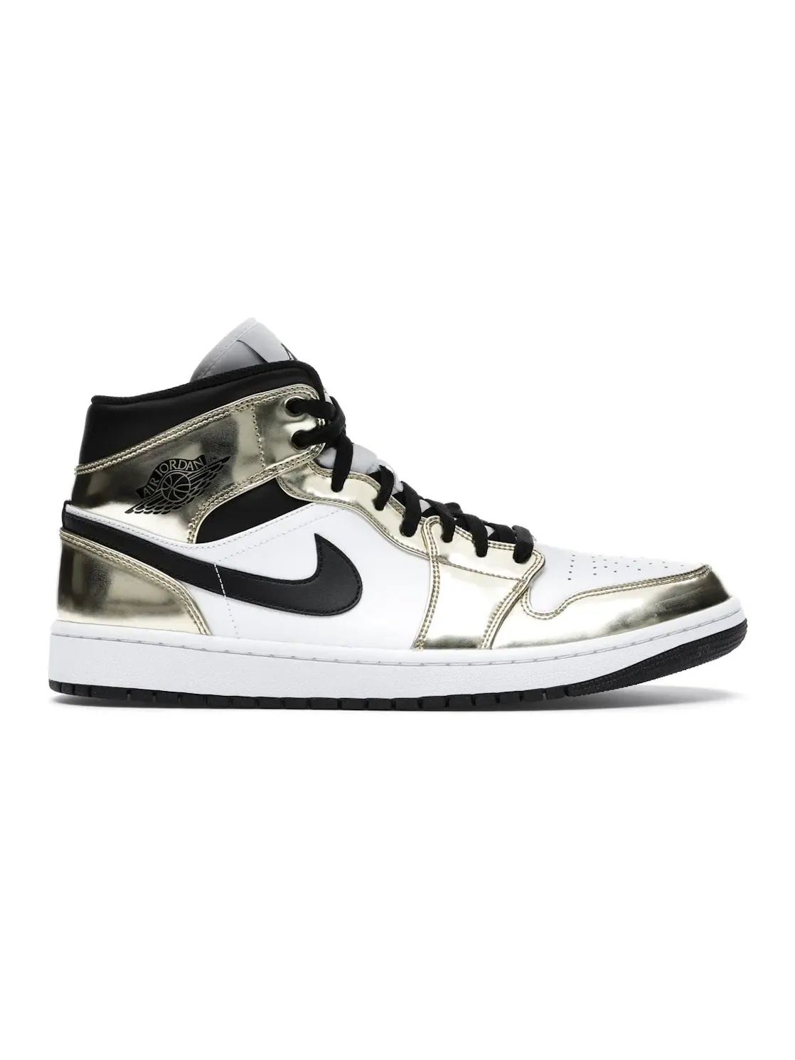 Мужские кроссовки с металлическим покрытием Jordan 1 Mid Jordan — изображение 1 из 4